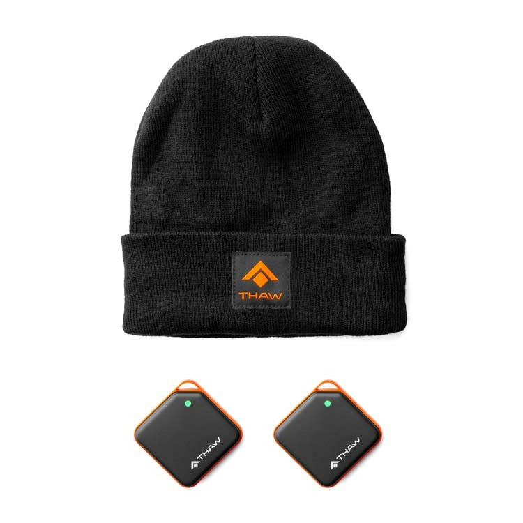 Thaw 2K Rechargeable Hand Warmers and Knit Beanie