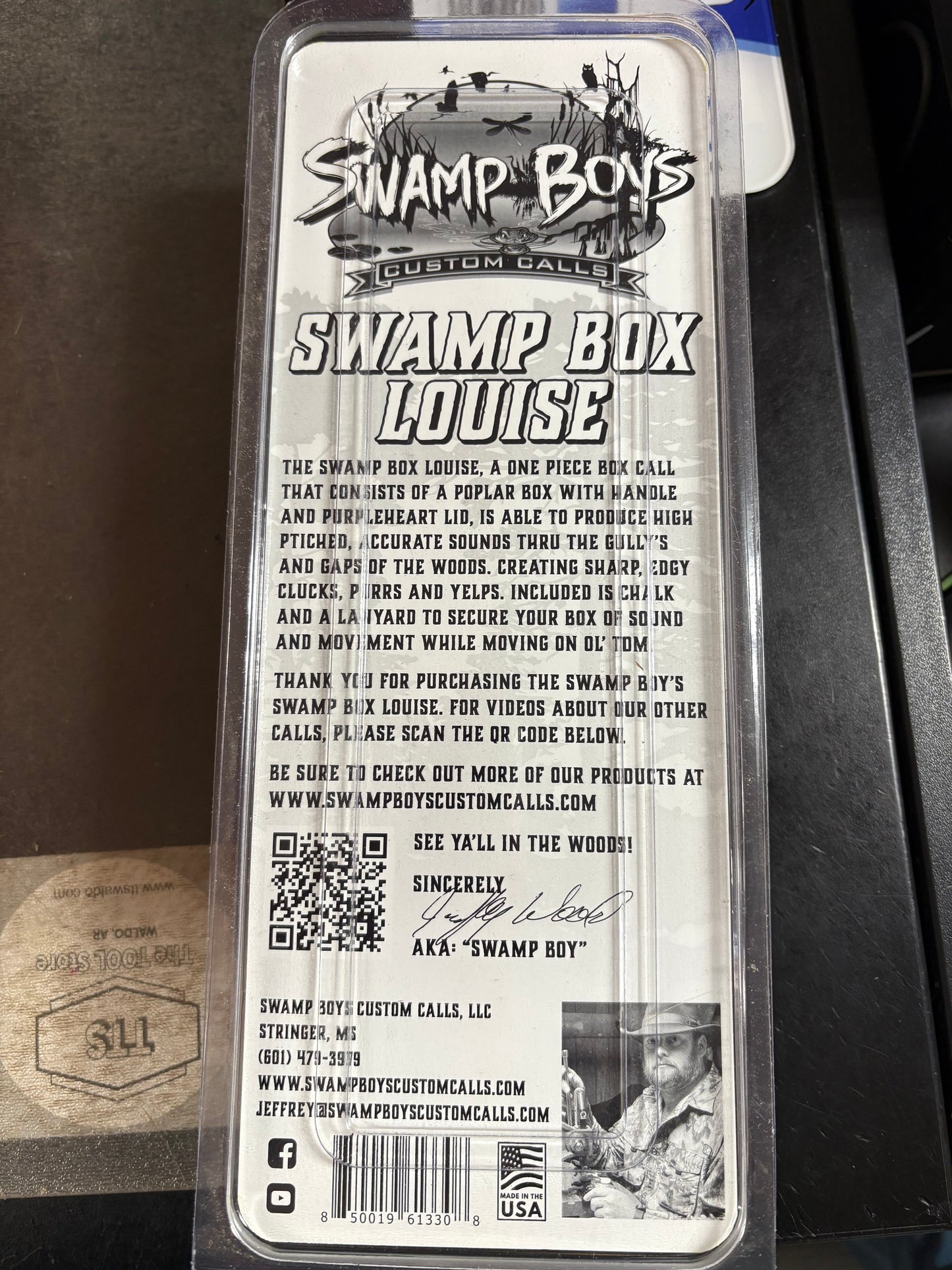 Swamp Boys Custom Calls- Swamp Box Louise