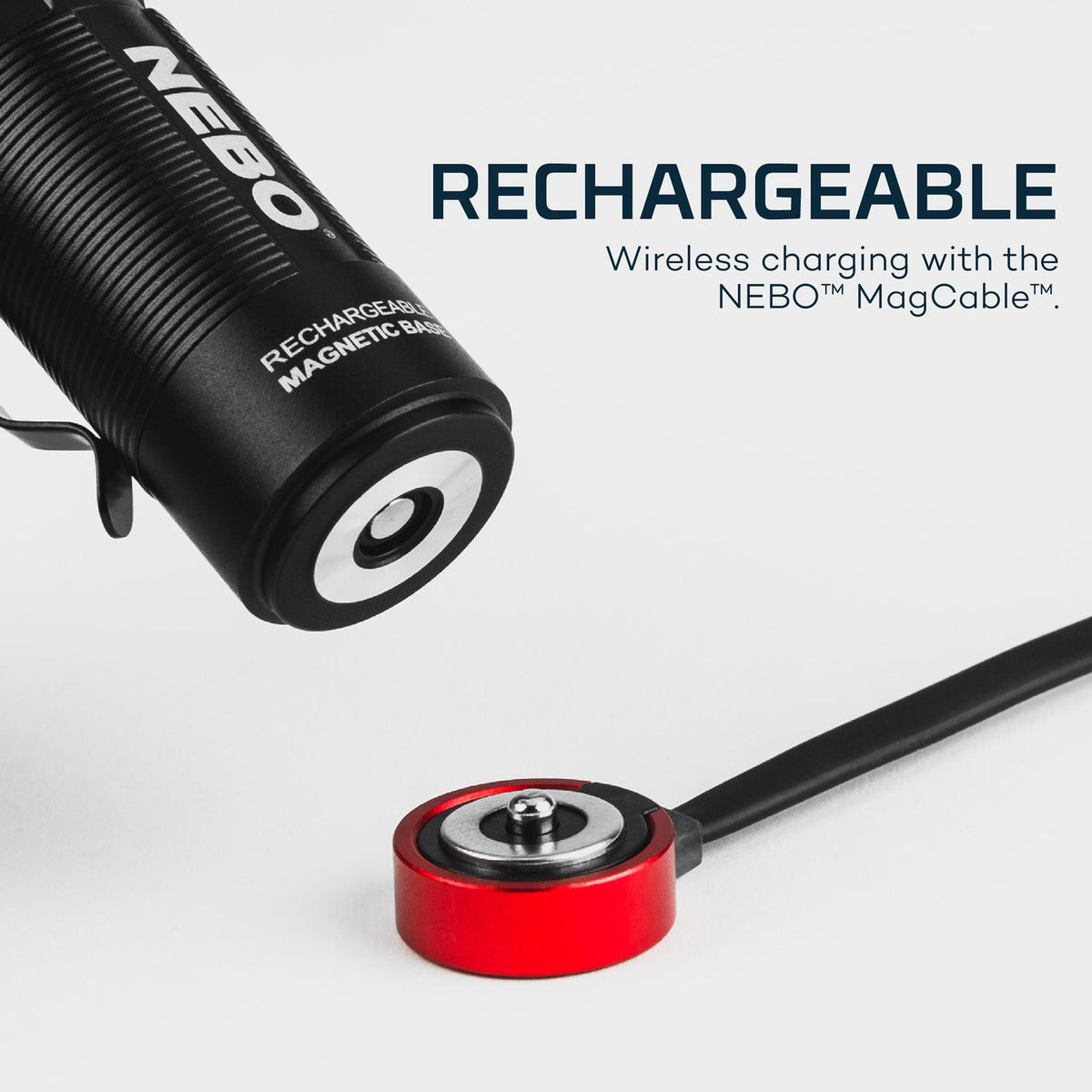 Nebo Swyvel Compact 1,000 Lumen Rechargeable EDC Flashlight with a 90º Rotating Swivel Head - The Tool Store