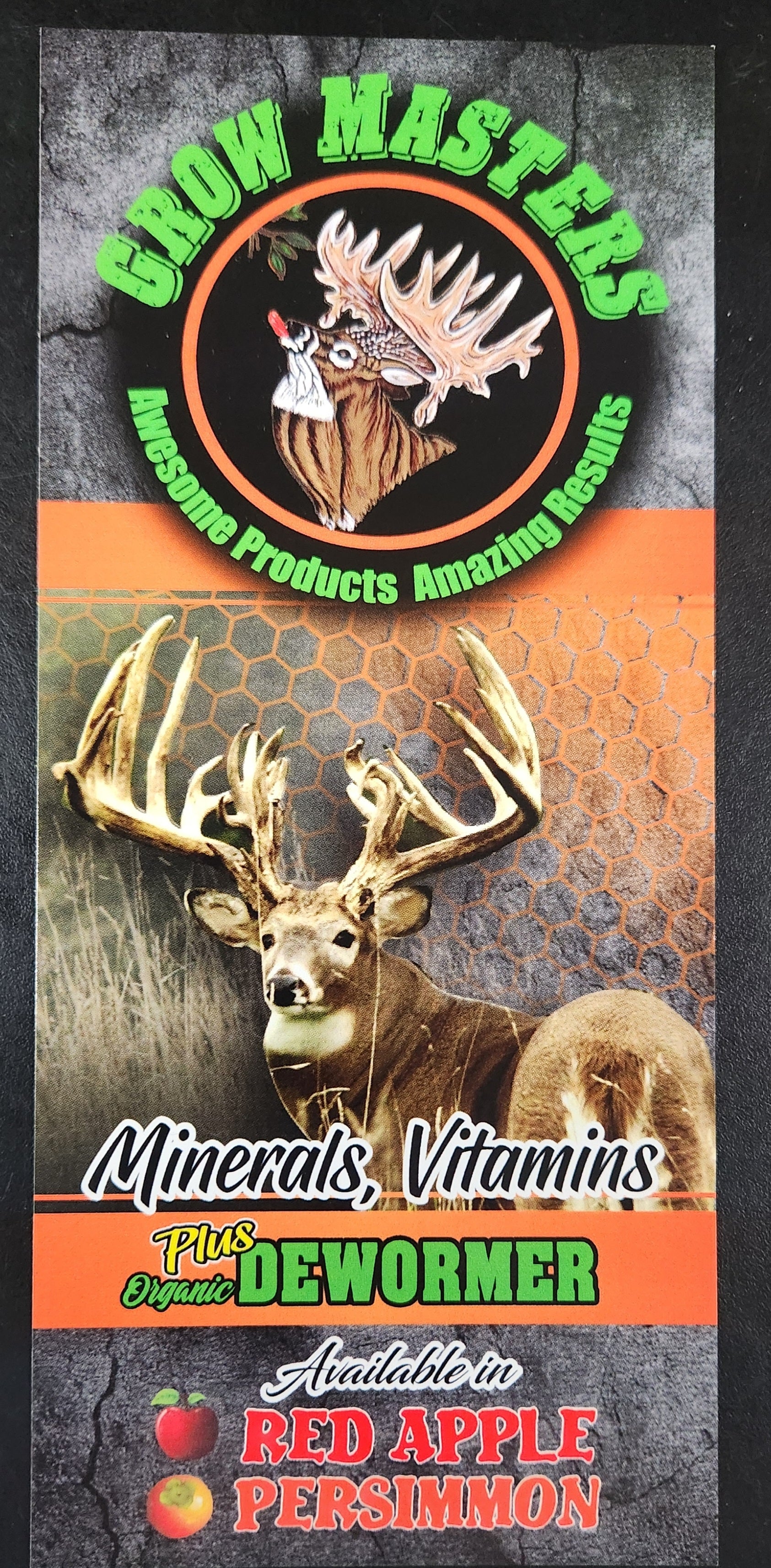 Grow Masters Deer Minerals/Dewormer 5 Gallon 50 Pound bucket - The Tool Store