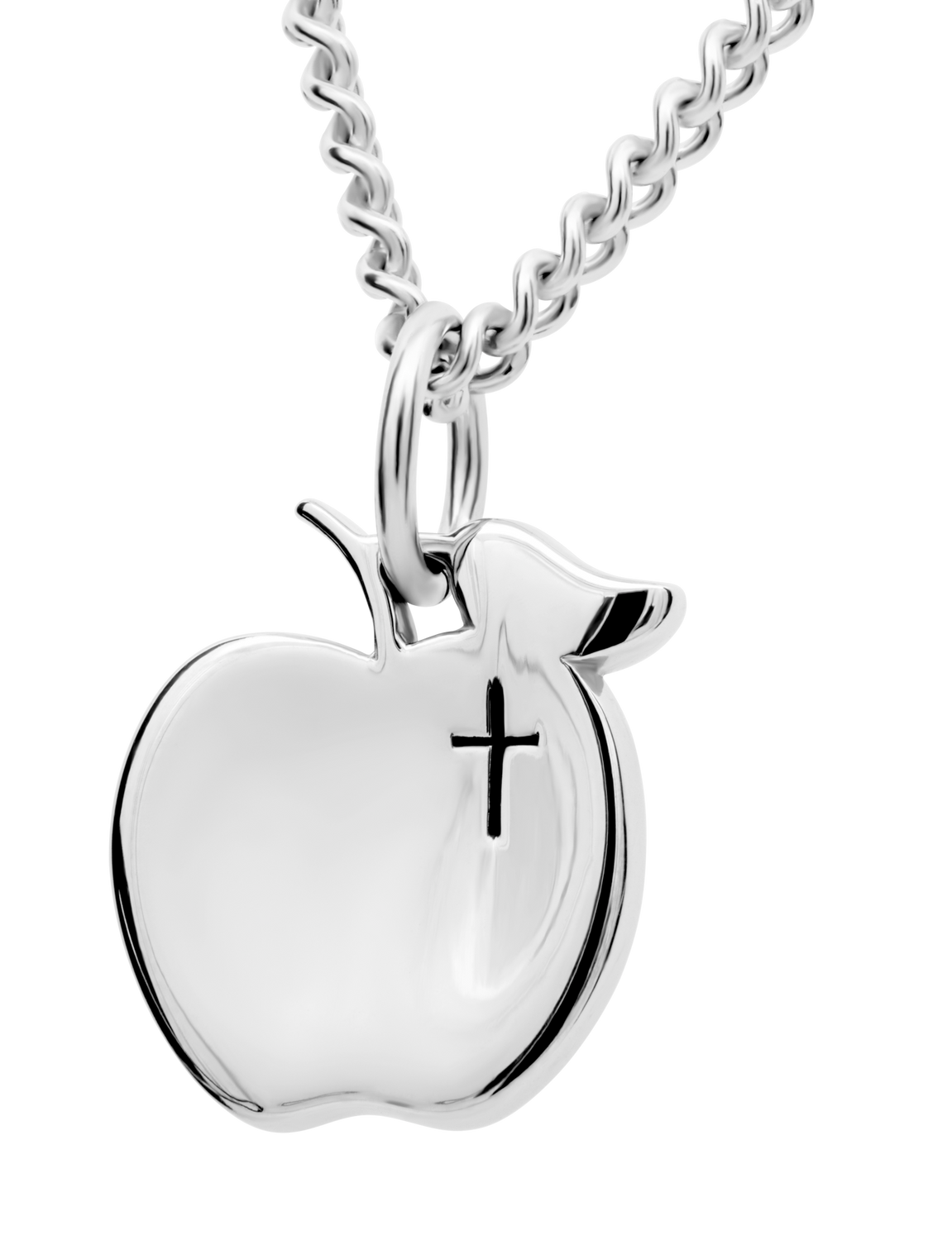 Shields of Strength Women Teacher's Apple Necklace-Titus 2:7-8 - The Tool Store