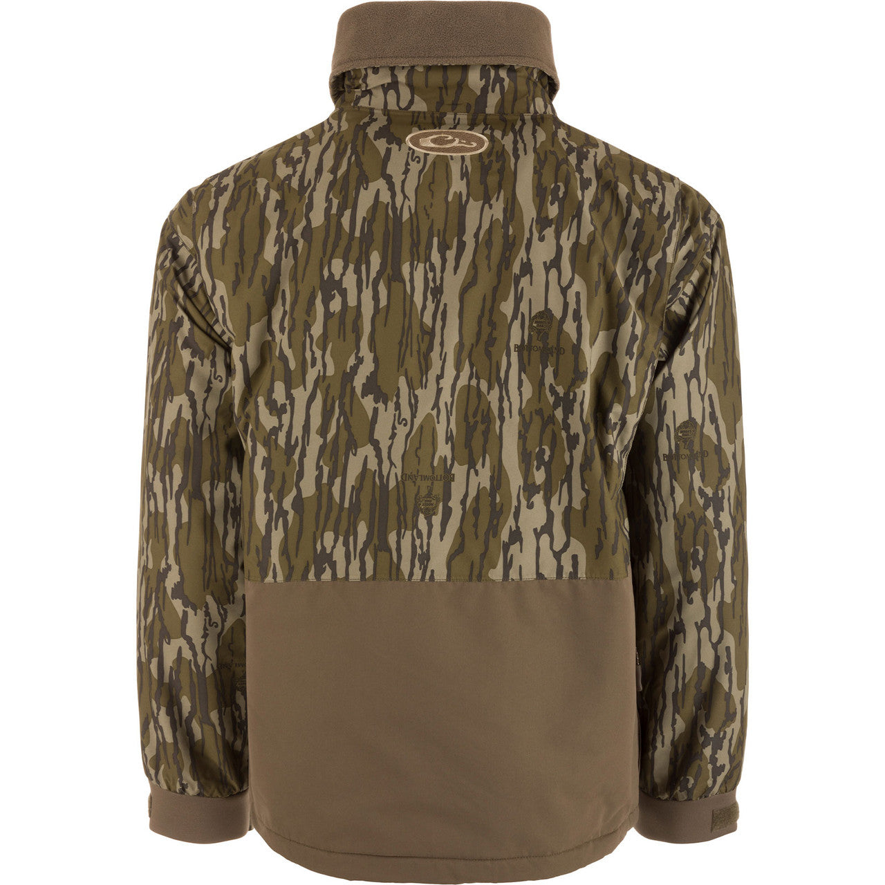 Drake Waterfowl MST Waterproof Fleece-Lined Quarter Zip Jacket Bottomland - The Tool Store