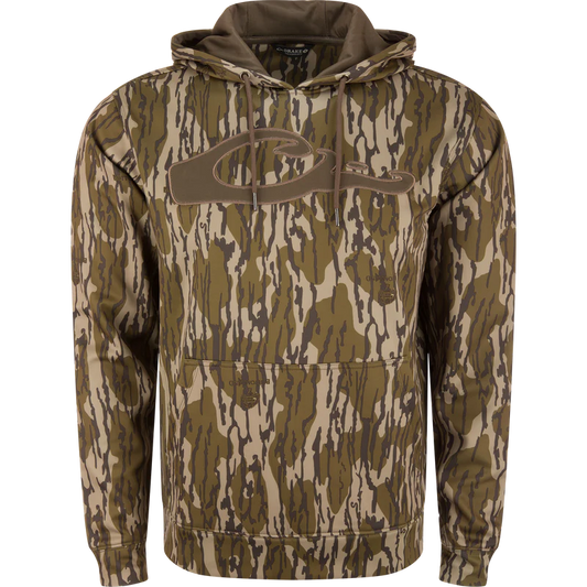 Drake Waterfowl Performance 8-Shot Hoodie Original Bottomland - The Tool Store