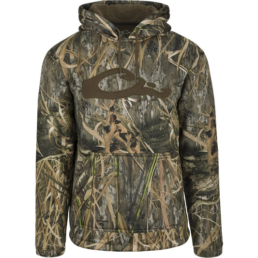 Drake Waterfowl LST Men’s Silencer Fleece-Lined Hoodie - The Tool Store