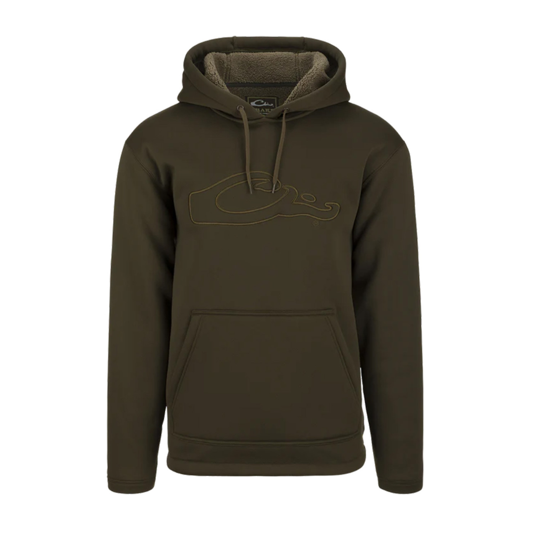 LST Youth Silencer Hoodie Green Timber - The Tool Store