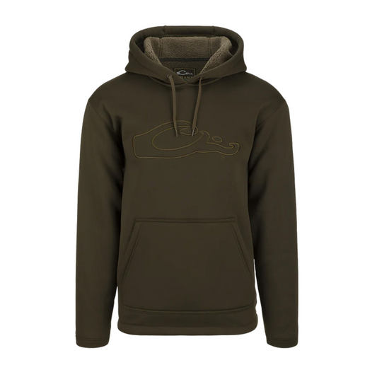 LST Youth Silencer Hoodie Green Timber - The Tool Store