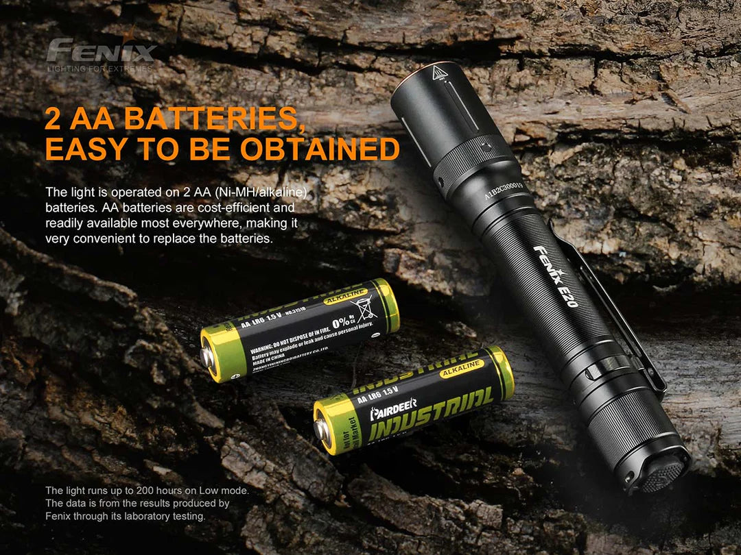 Fenix E20 V2.0 Flashlight - The Tool Store