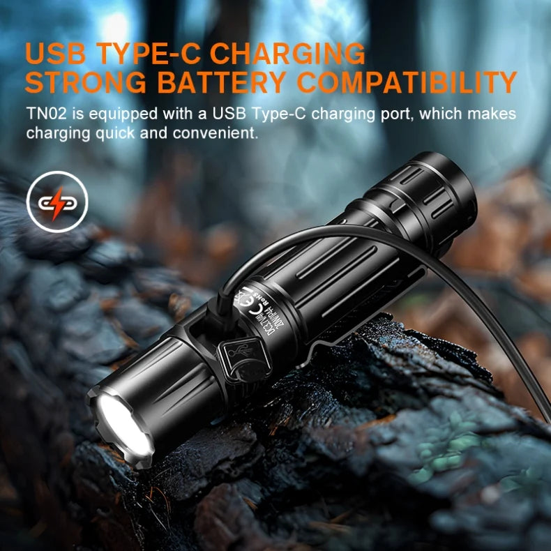 SUPERFIRE TN02 Magnetic EDC flashlight high-performance - The Tool Store