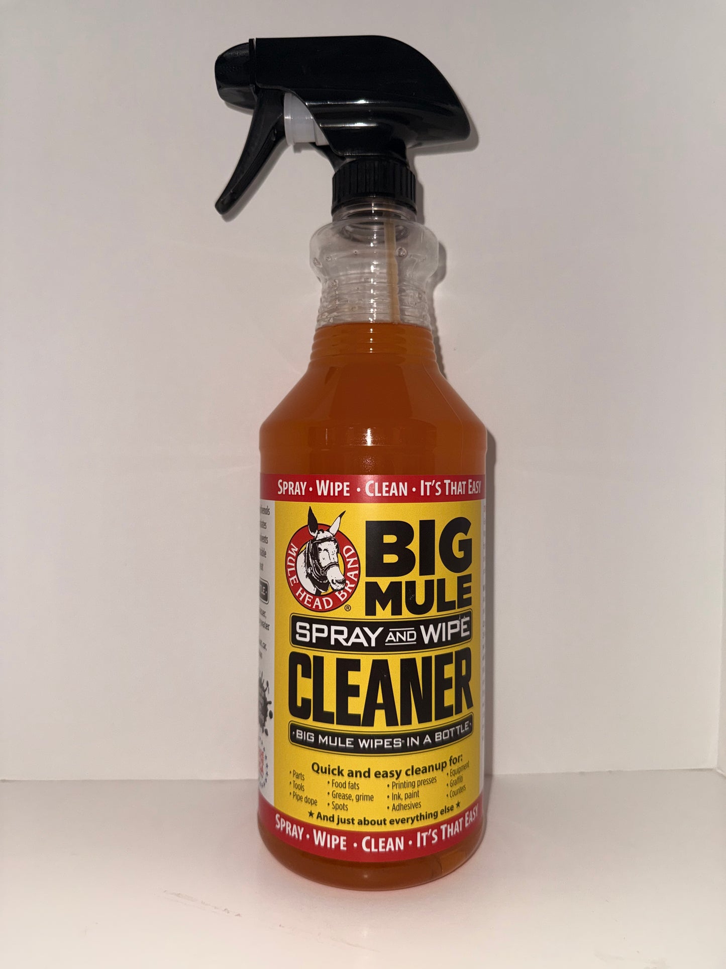Mule Head Big Mule Spray and Wipe  Bottle Spray - 1qt