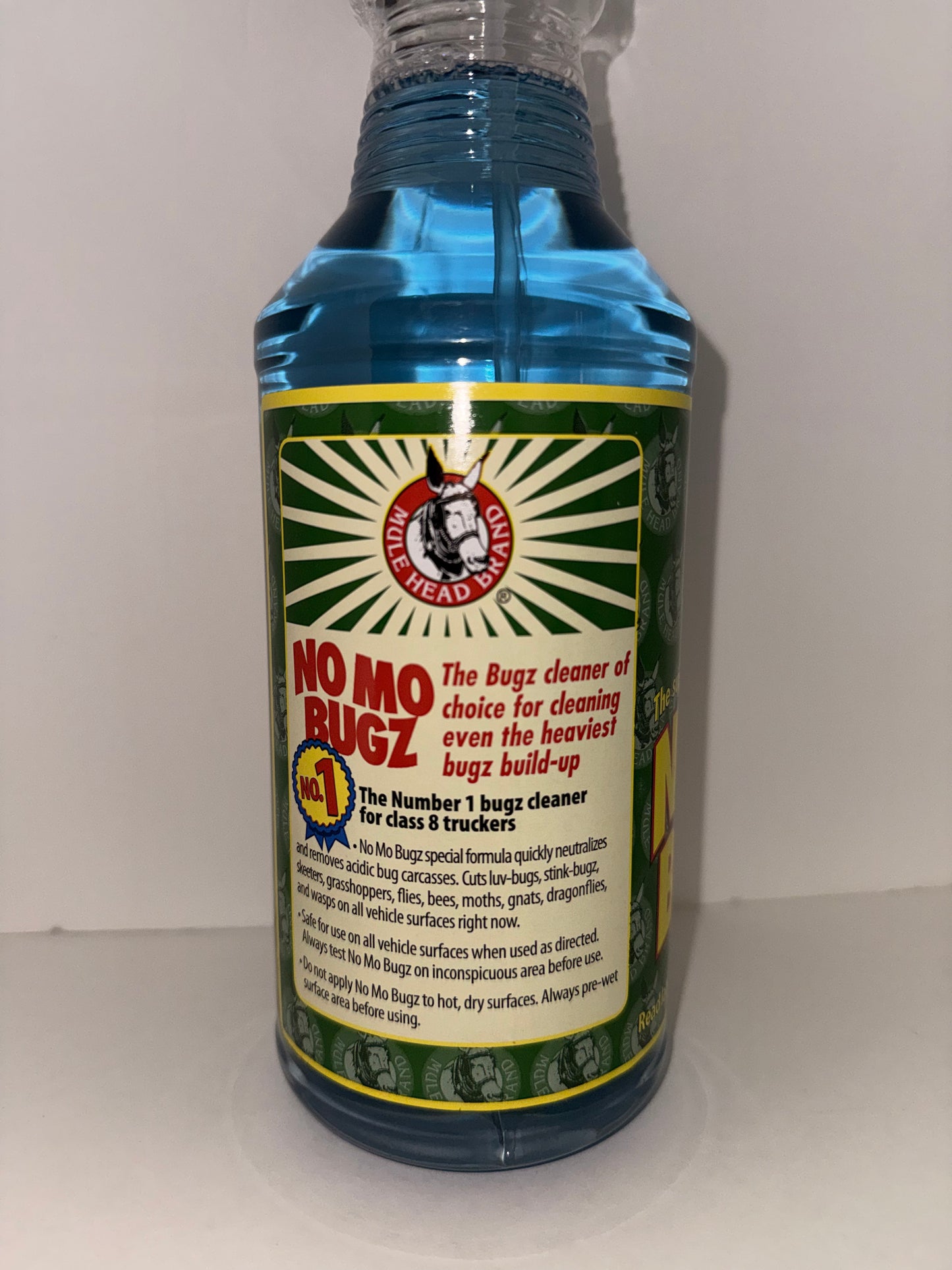 Mule Head 	No Mo Bugz Super Strength Bugz Cleaner Bottle Spray - 32oz
