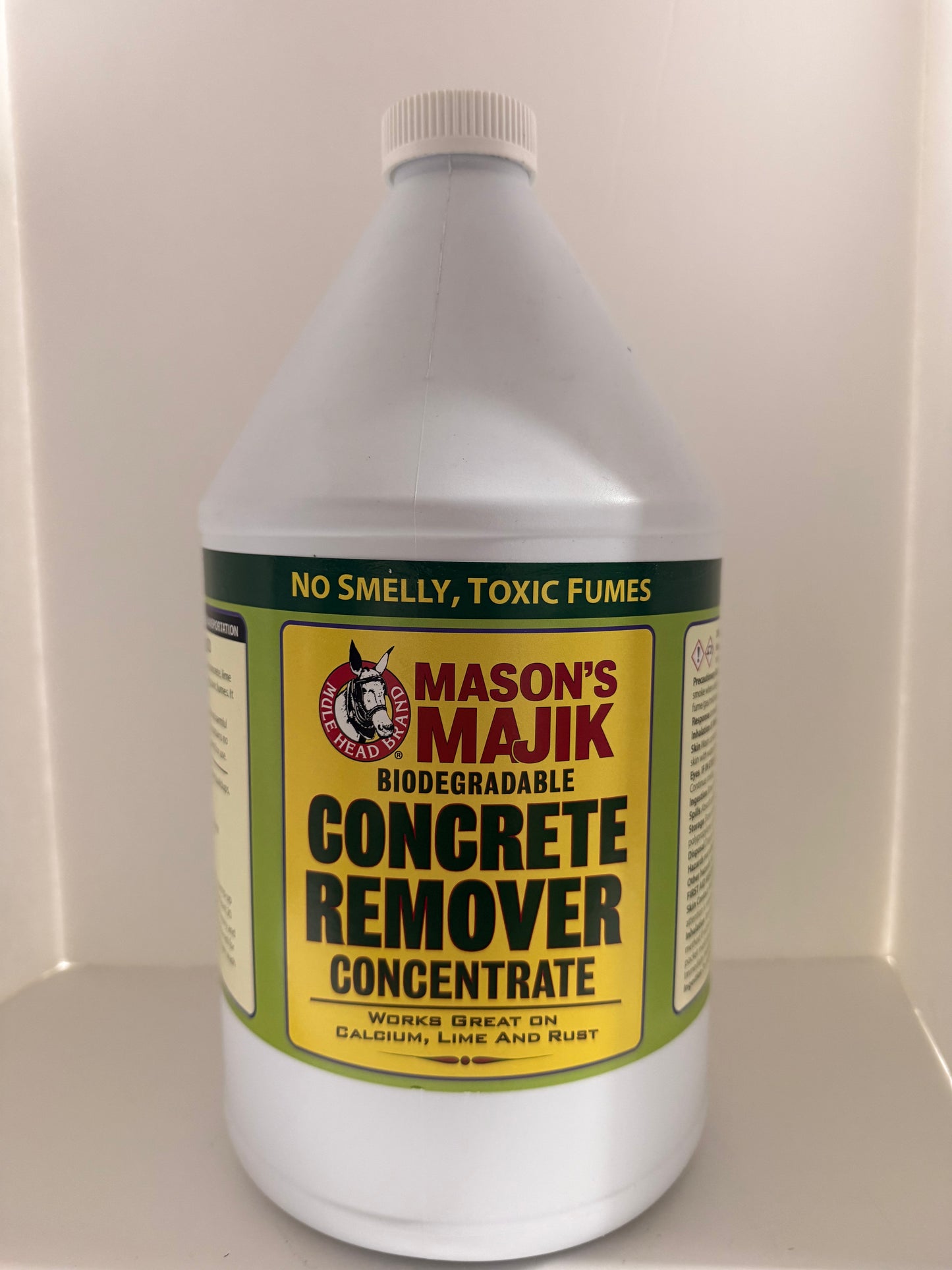 Mule Head Mason’s Majik Biodegradable Concrete Remover Concentrate - 1 Gallon