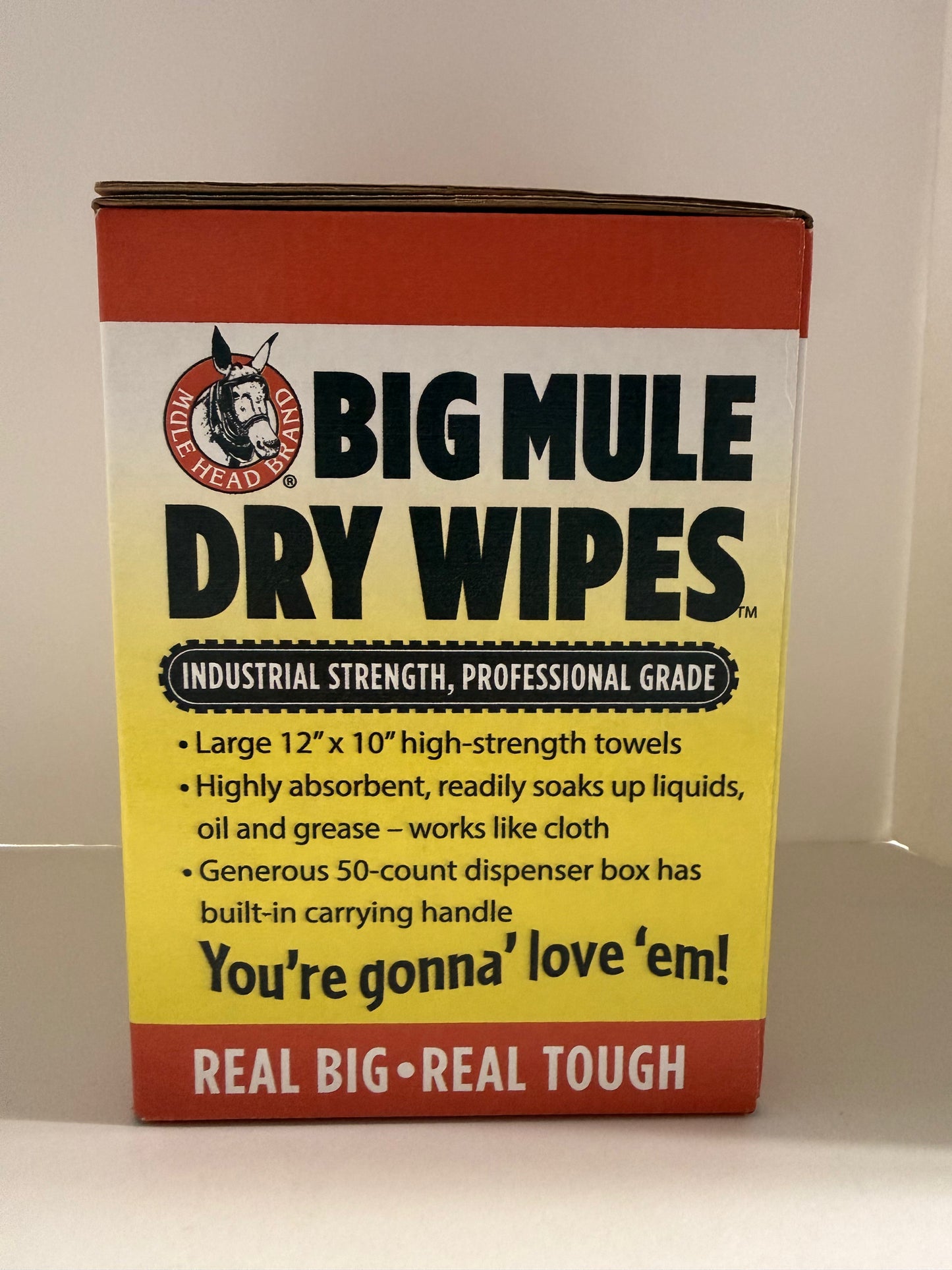 Mule Head Big Mule Dry Wipes - 50ct