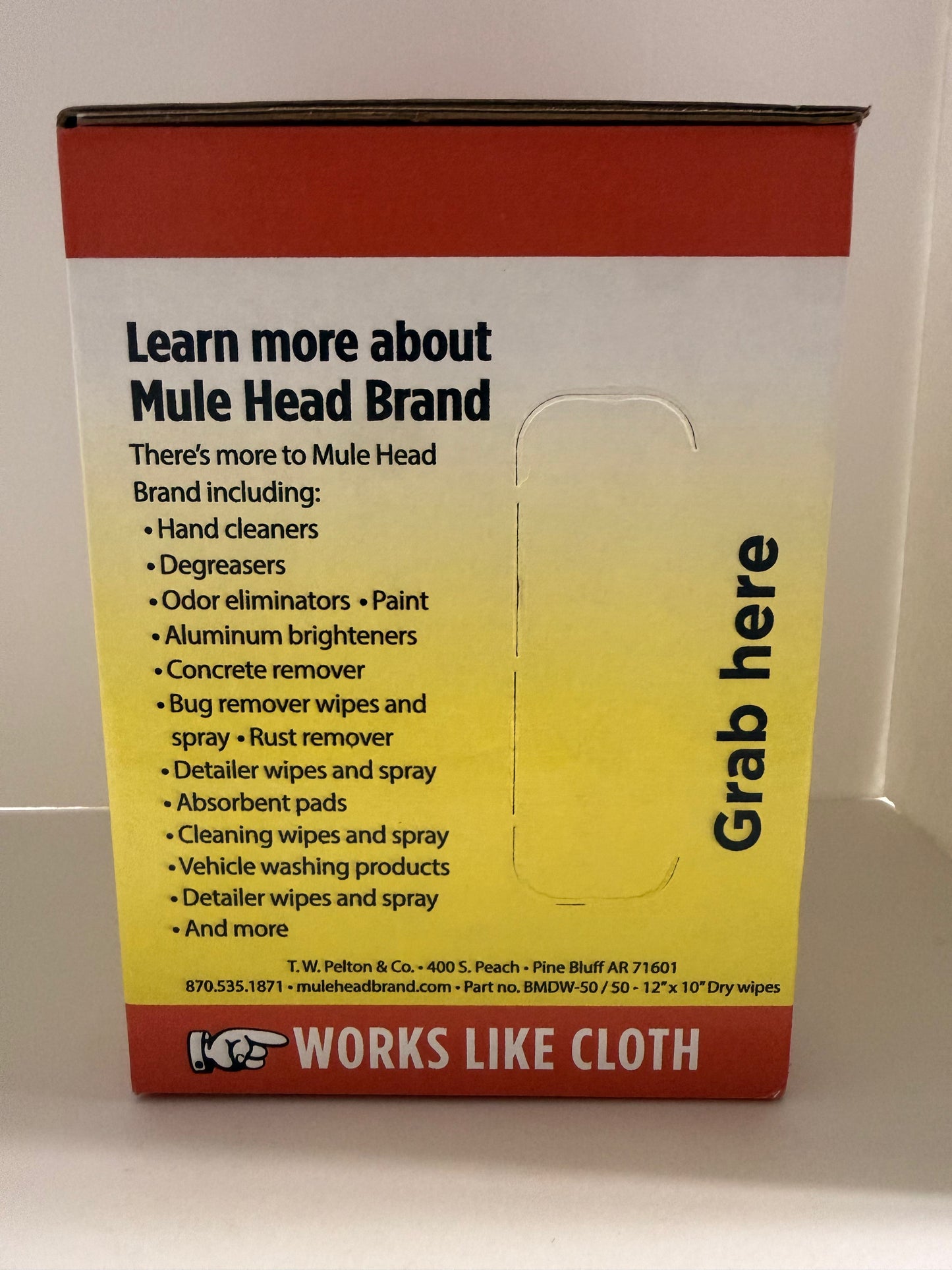 Mule Head Big Mule Dry Wipes - 50ct