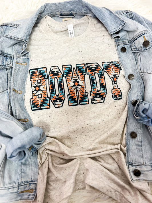 Aztec Howdy Tee