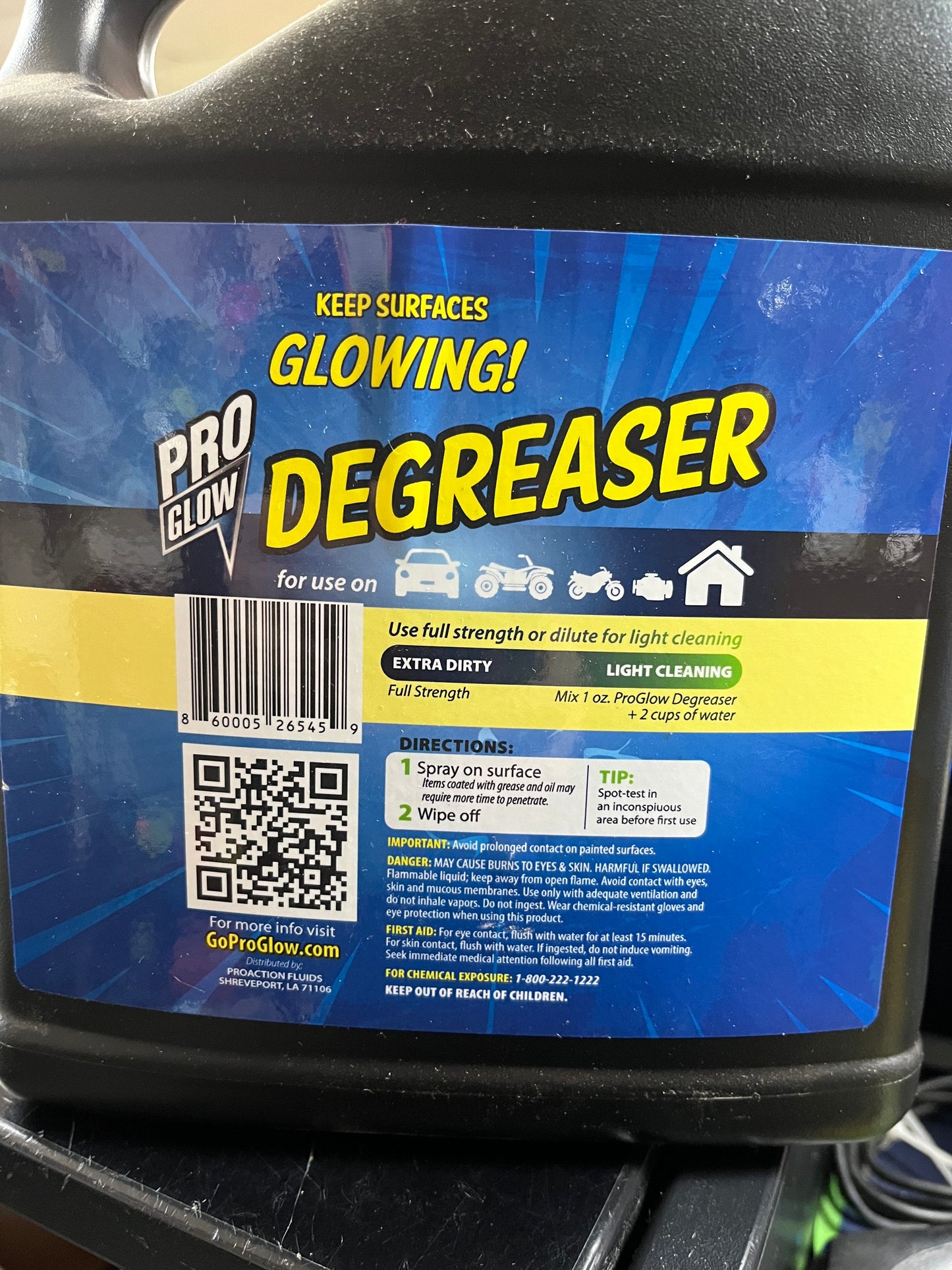 Pro Glow Degreaser 128floz