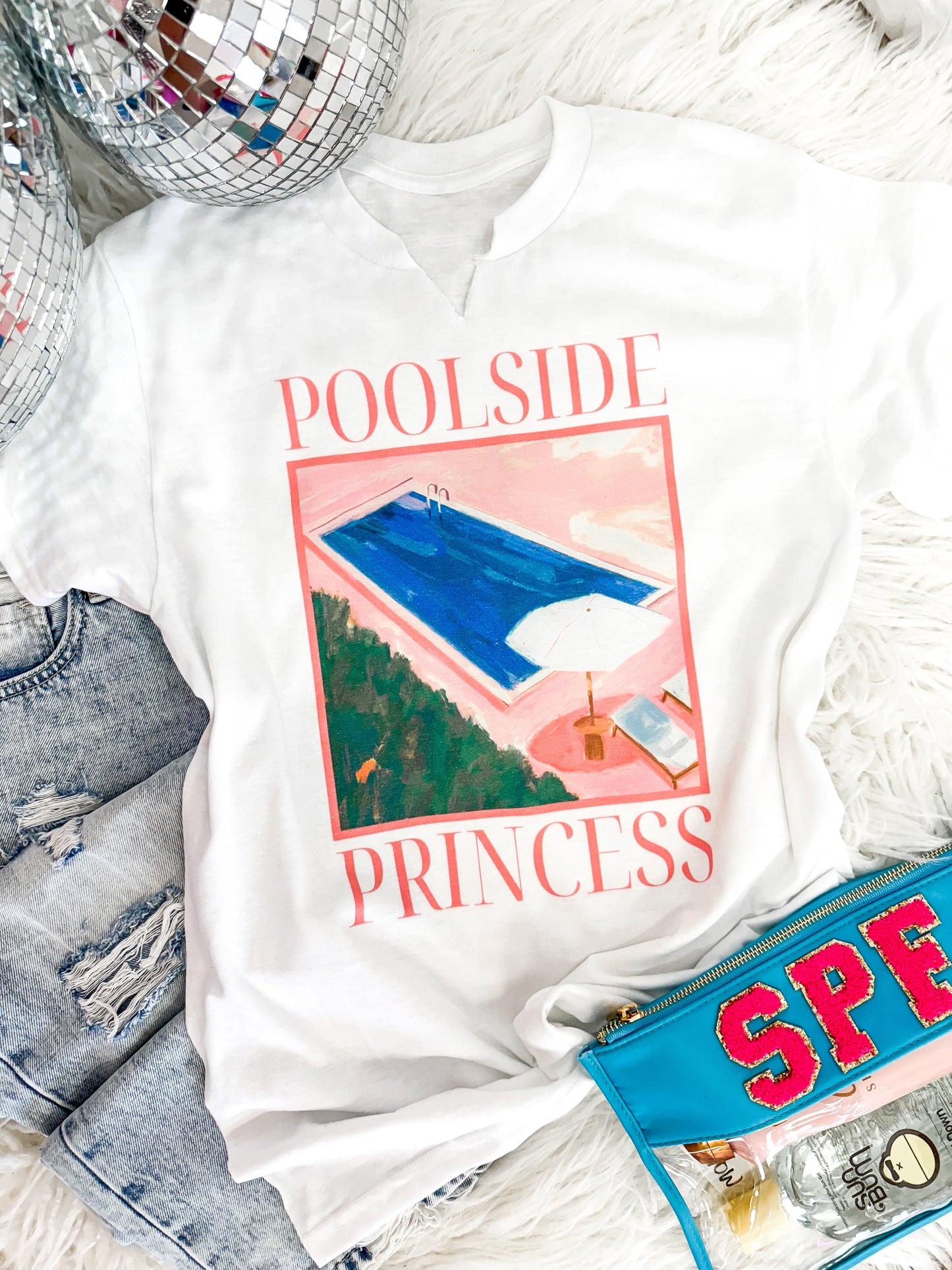 Poolside Princess Tee