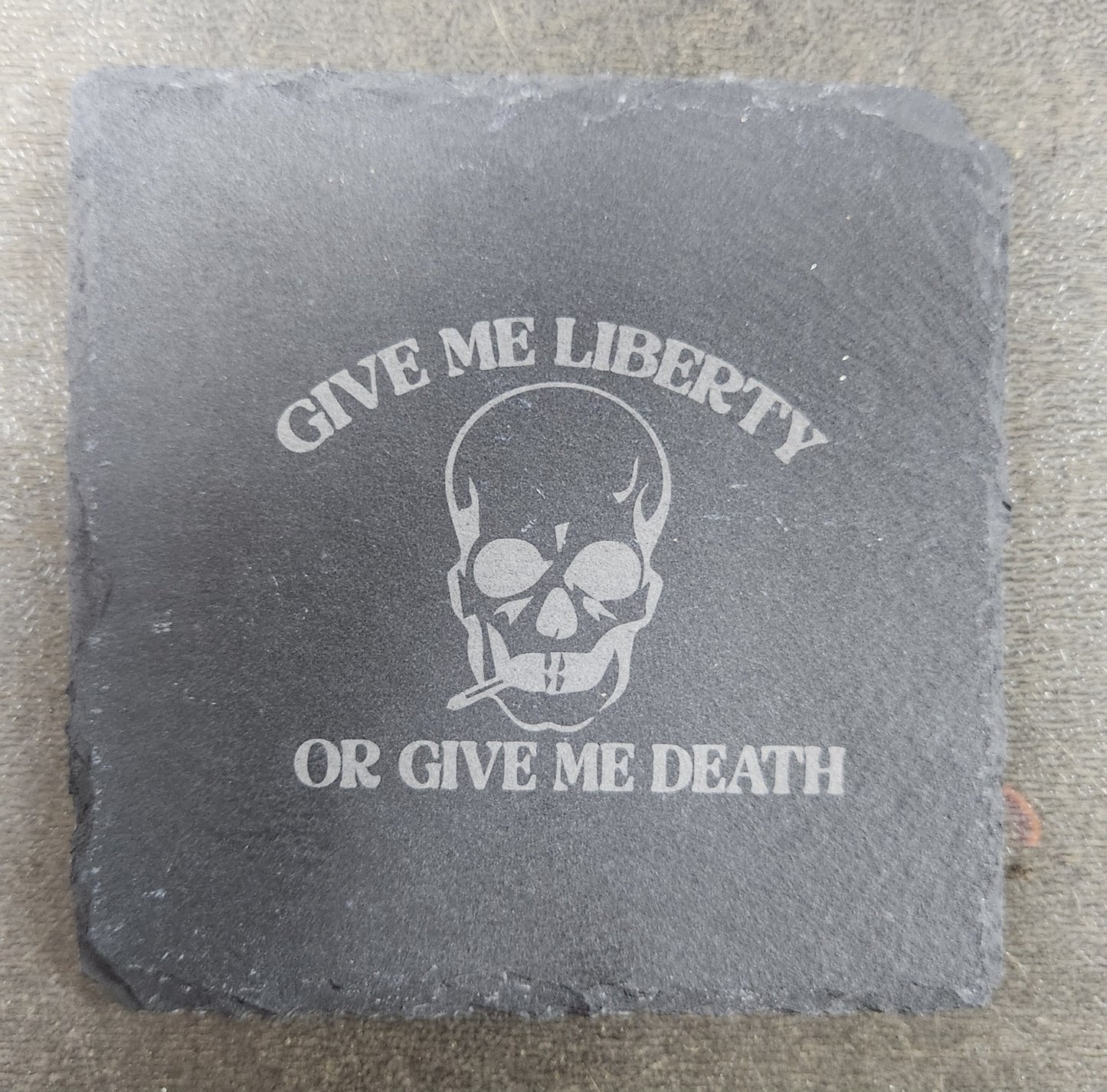 2nd Amendment Slate/Rock Coasters