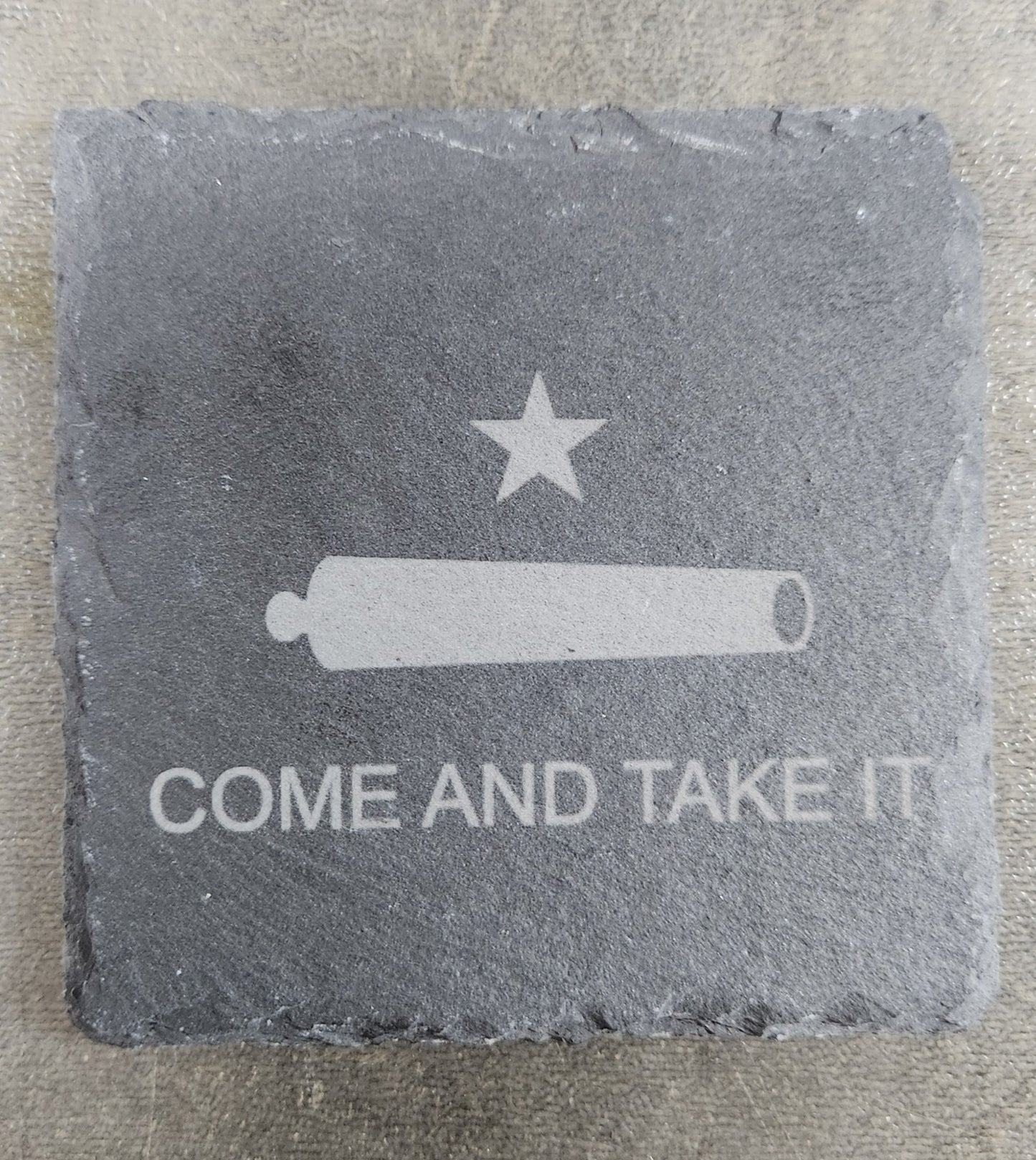 2nd Amendment Slate/Rock Coasters