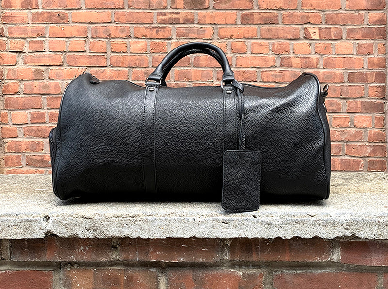 The Endre Weekender | Vintage Leather Duffle Bag - The Tool Store