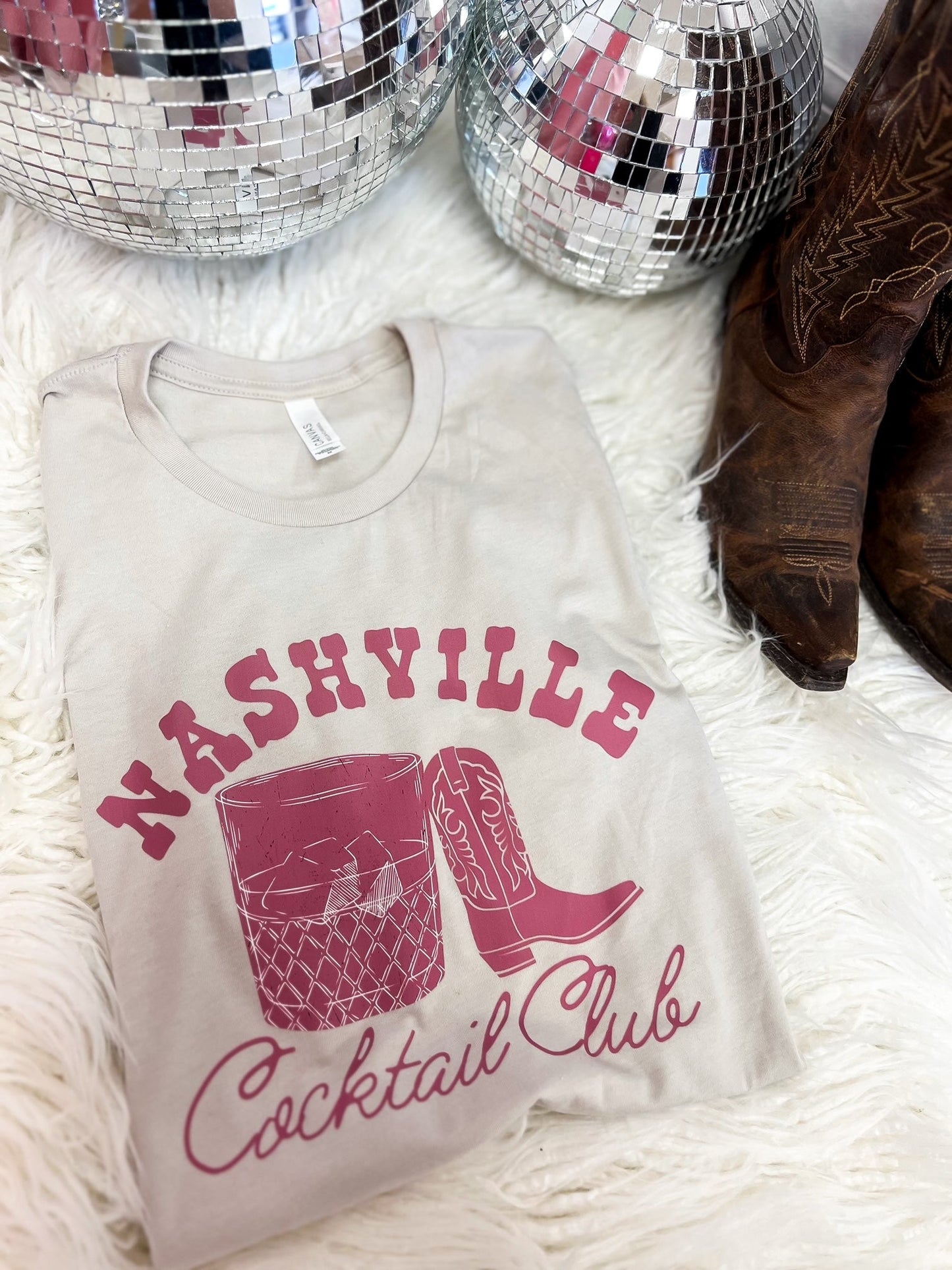 Nashville Cocktail Club Tee