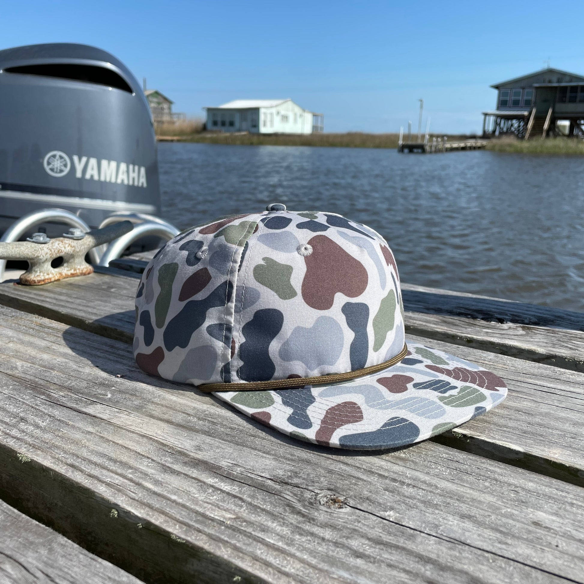 Lost Hat Co. -Mossy Oak Brackish Goat Rope Hat - The Tool Store