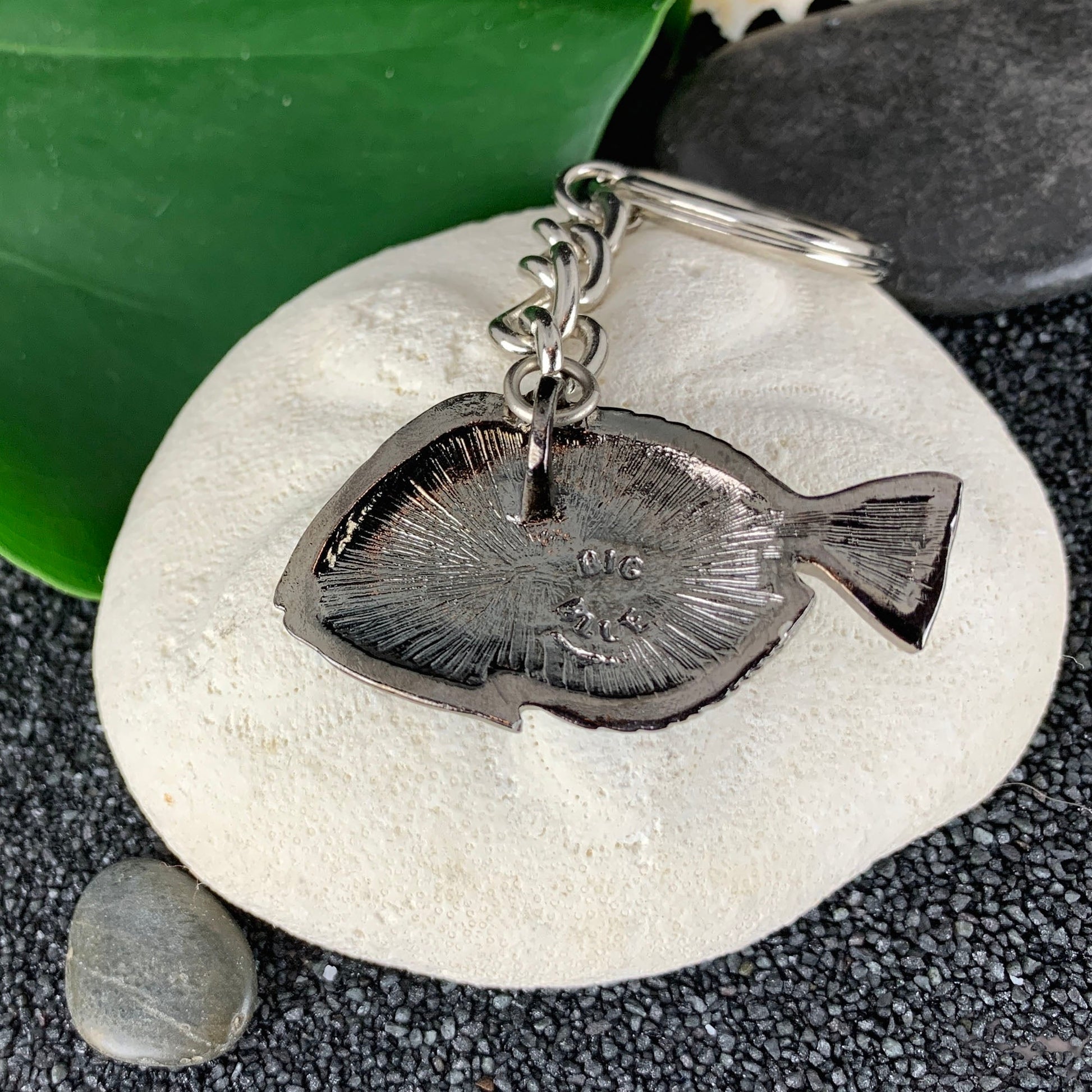 Blue Tang Keychain for Women and Teens-Key Chain Gifts, Blue Tang Key Ring, Blue Tang Charm, Gift for Ocean Lover, Pewter Keychain - The Tool Store