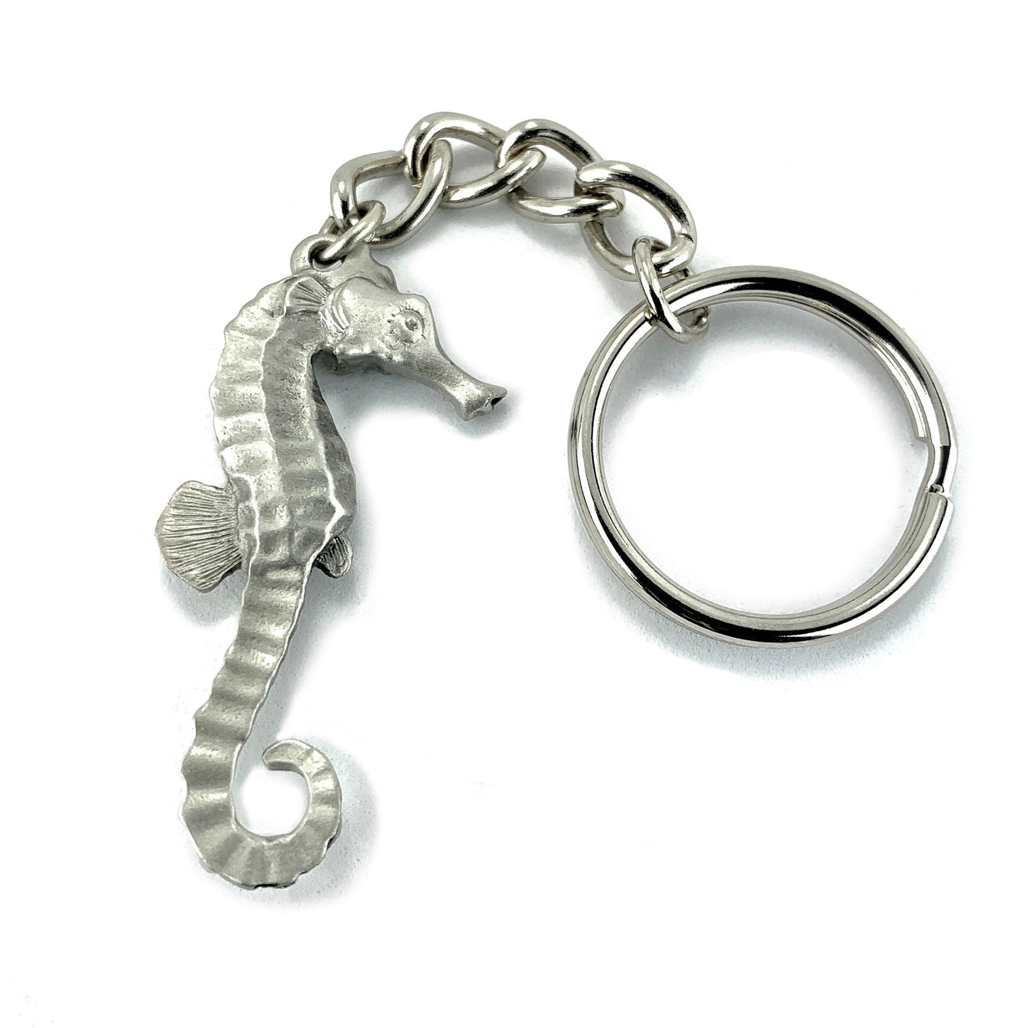 Seahorse Keychain for Women and Men- Seahorse Gifts for Women, Seahorse Key Ring, Seahorse Charm, Gifts for Ocean Lovers, Sea Life Keychain - The Tool Store