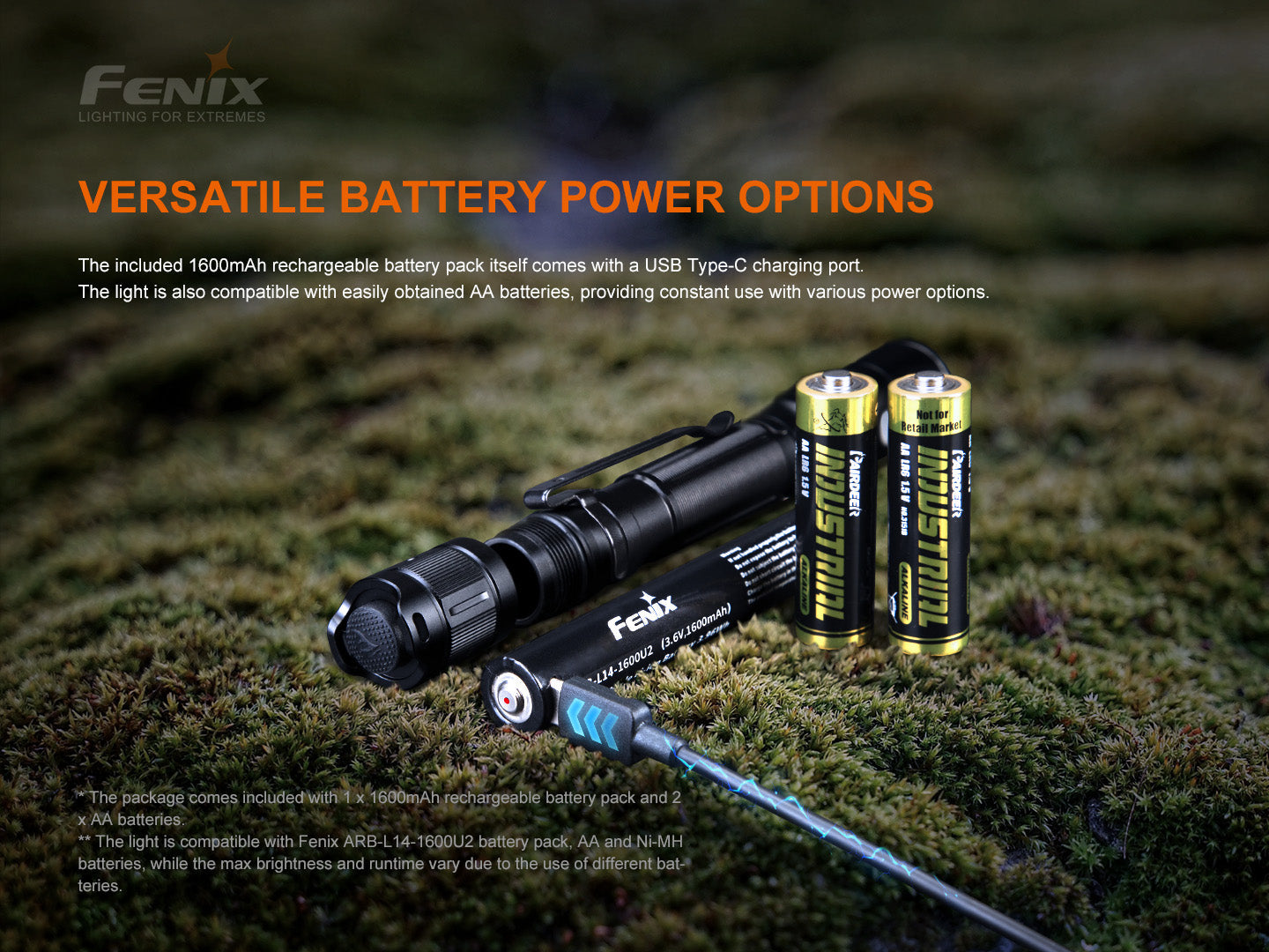 Fenix LD22 V2 Compact LED Flashlight - 800 Lumens - The Tool Store