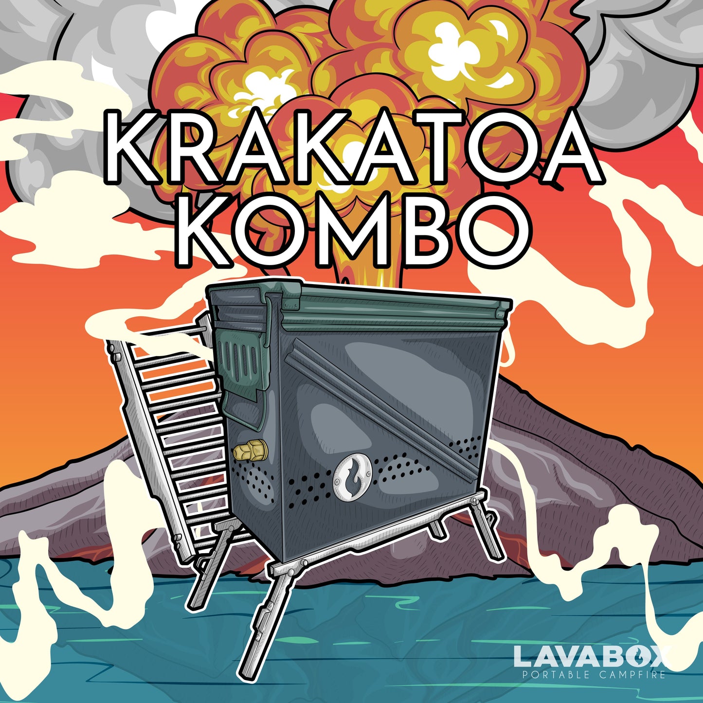 Krakatoa Kombo: Krakatoa FireBreather & OUXL Grill PRE-SALE - The Tool Store