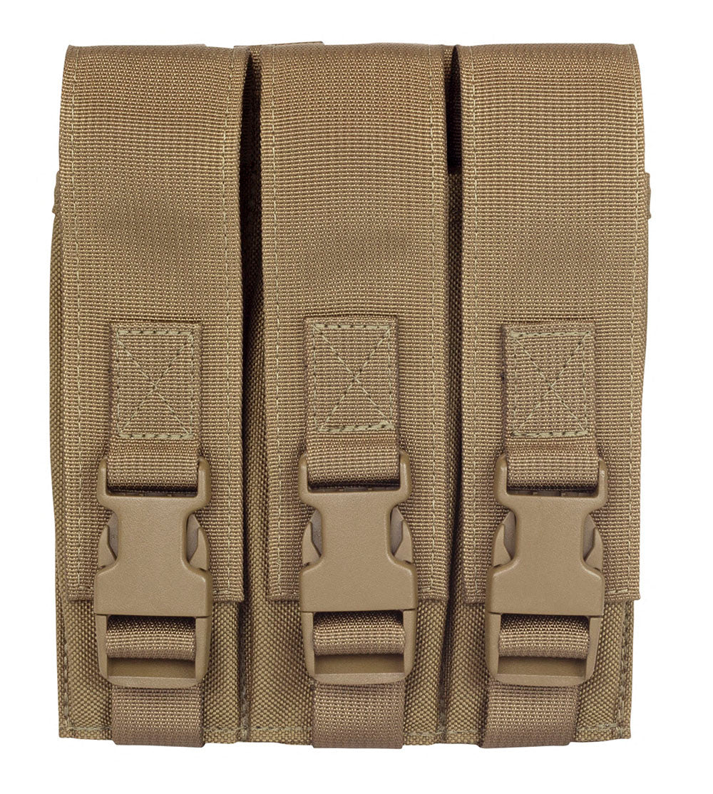 MP5 / 9mm MOLLE Stick Mag Pouch, Triple - The Tool Store