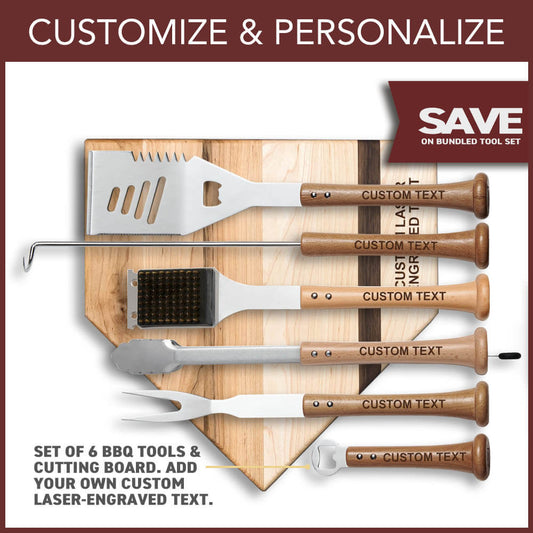 "MVP" Grill Set with Customized Handles - The Tool Store