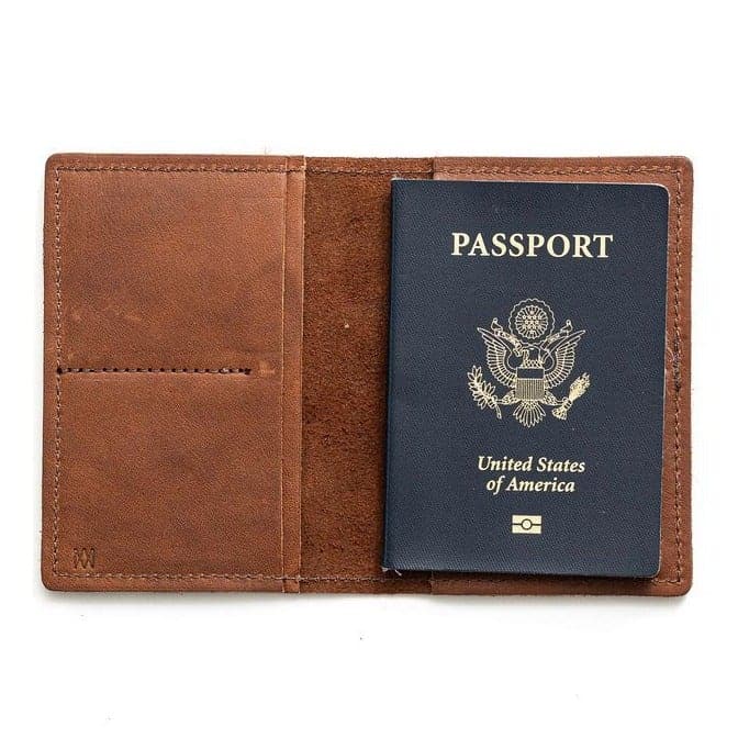 Leather Passport Wallet - The Tool Store