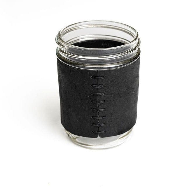 Leather Mason Jar Sleeve (Glass included) - The Tool Store