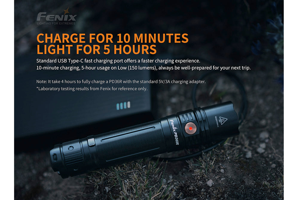 Fenix PD36R Tactical LED Flashlight - Discontinued - The Tool Store