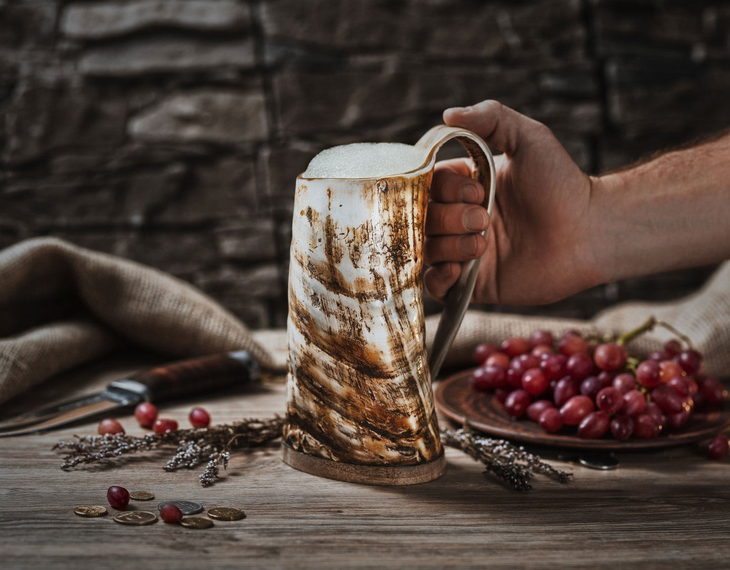 Horn Tankard Mug - The Tool Store