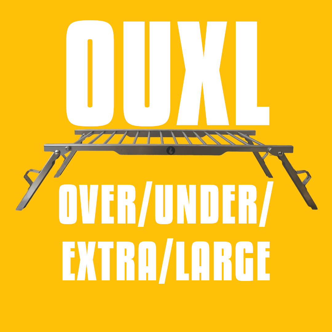 OUXL: Over/Under/Extra/Large Grill and Stand (Krakatoa Size) - The Tool Store