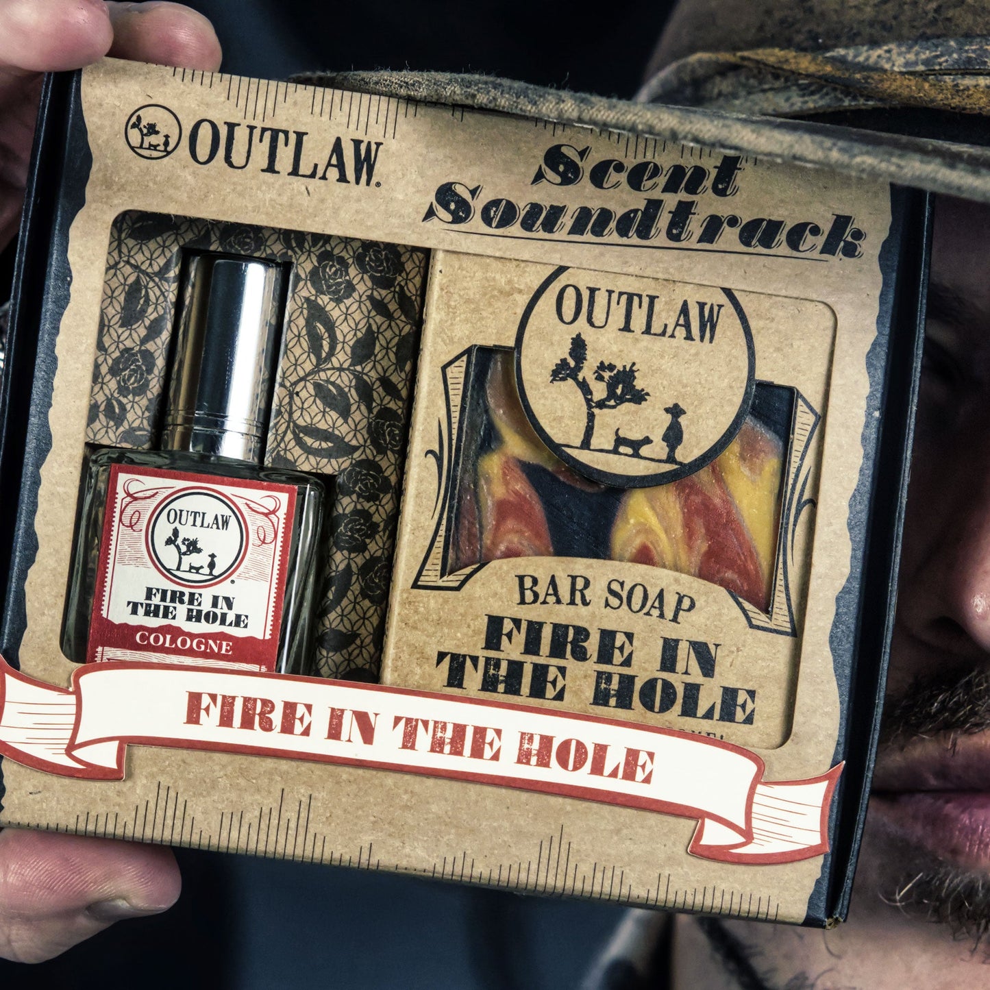 Outlaw Cologne & Handmade Soap Gift Set - The Scent Soundtrack - The Tool Store