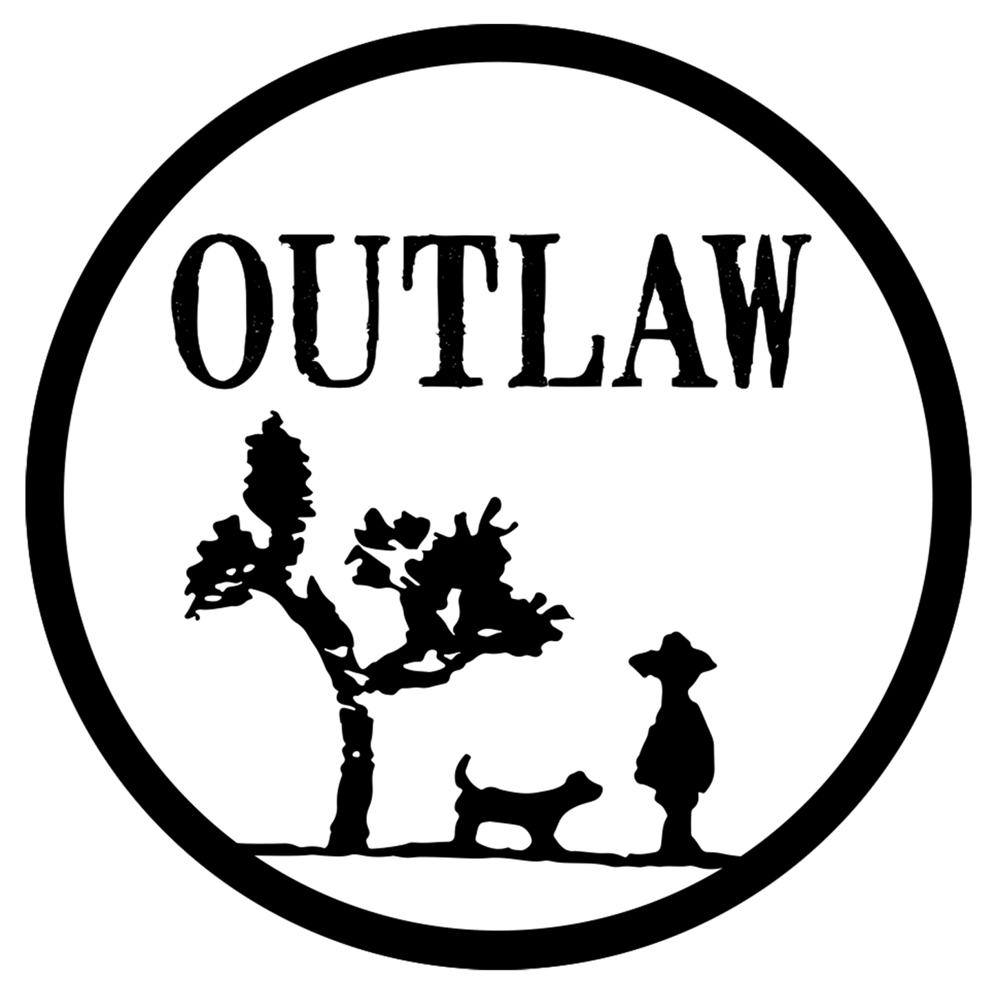 Outlaw Soaps Logo Sticker - The Tool Store