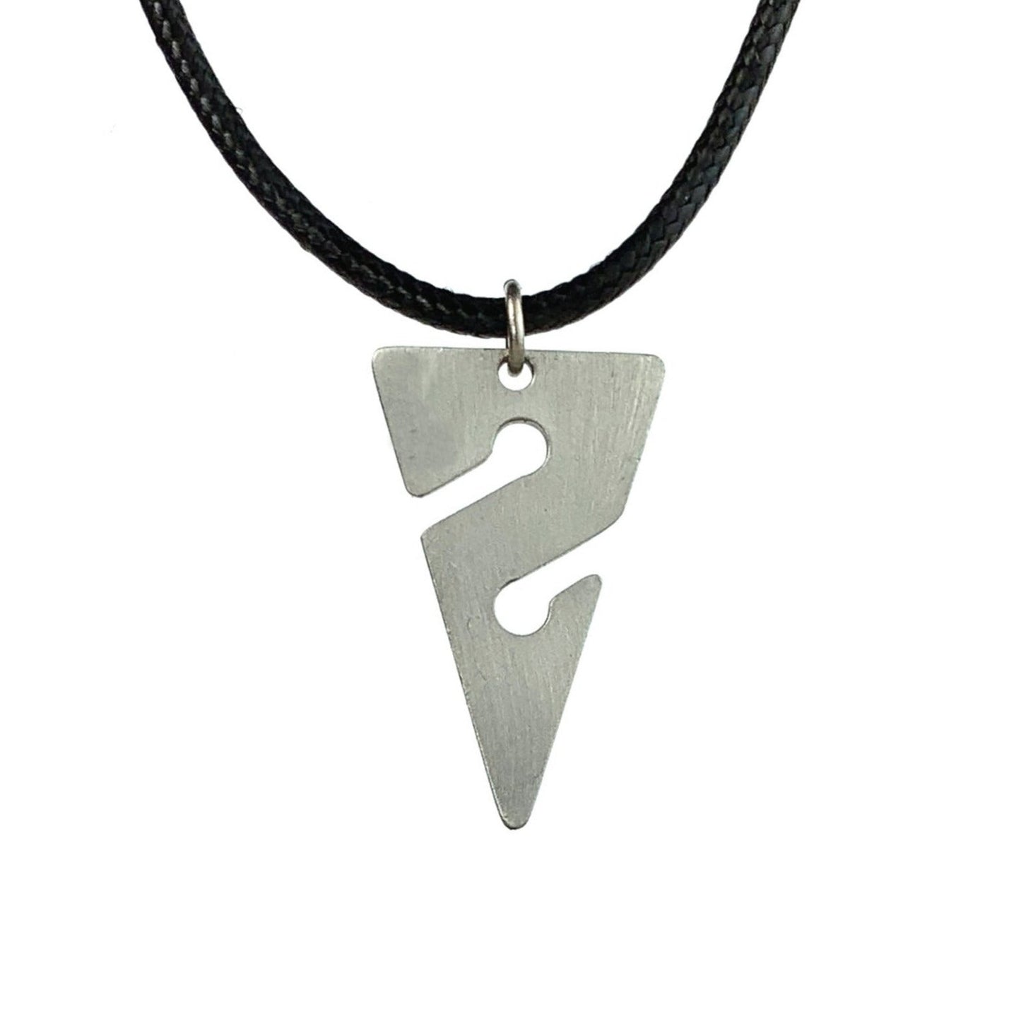 Cave Diving Pewter Pendant Necklace- Line Arrow Charm | Cave Diver Line Marker For Men and Women | Gifts For Divers - The Tool Store