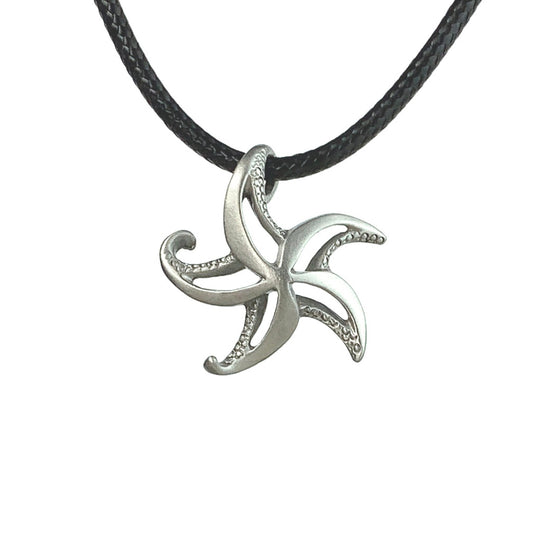 Starfish Necklace Pendant- Beach Theme Gift for Women, Sea Star Necklace, Gifts for Beach Lovers, Sea Life Jewelry for Ocean Lovers, Starfish Charm - The Tool Store