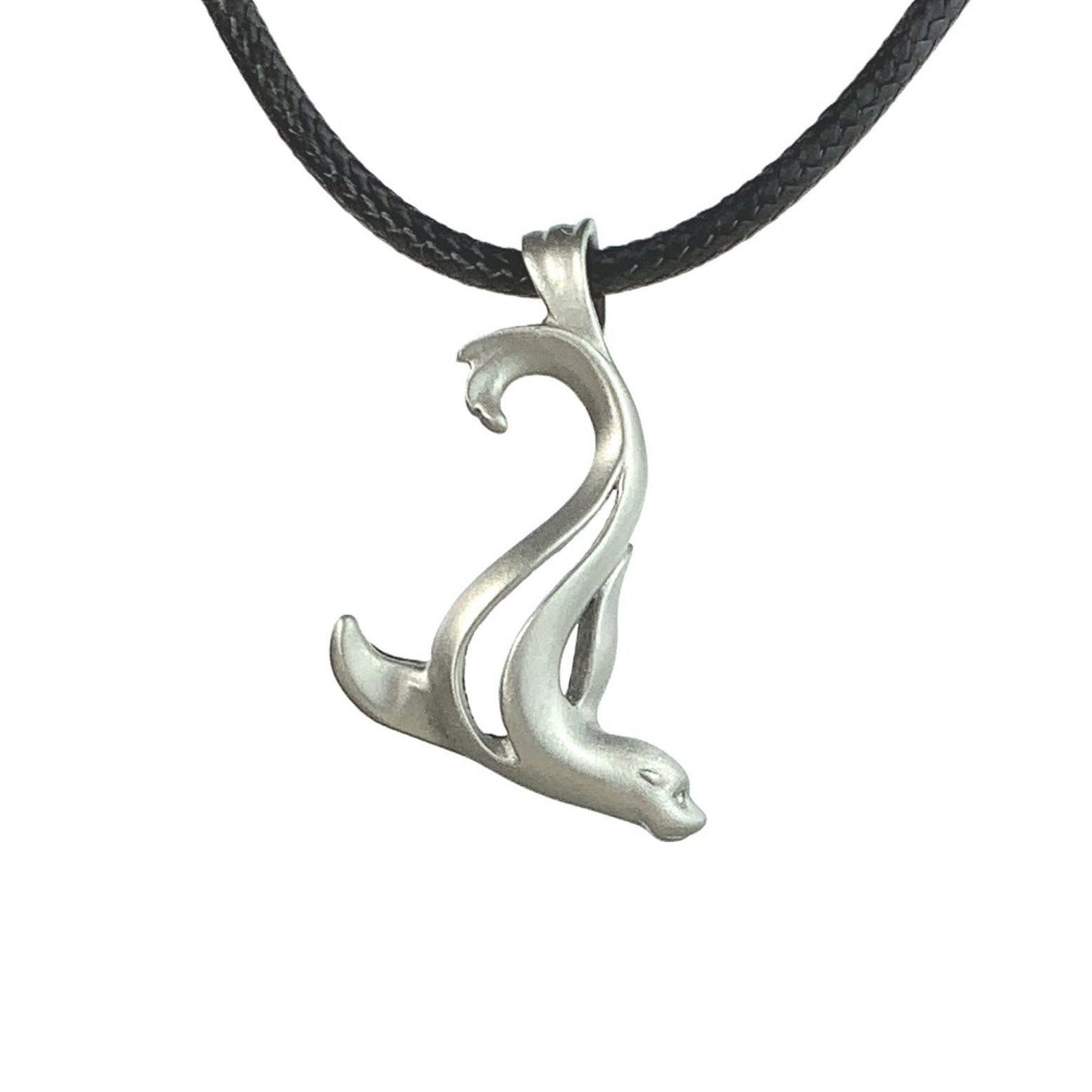 Sea Lion Necklace Pewter Pendant- Sea Lion Gift for Women, Seal Necklace, Gifts for Sea Lion Lovers, Sea Life Jewelry for Divers, Sea Lion Charm - The Tool Store