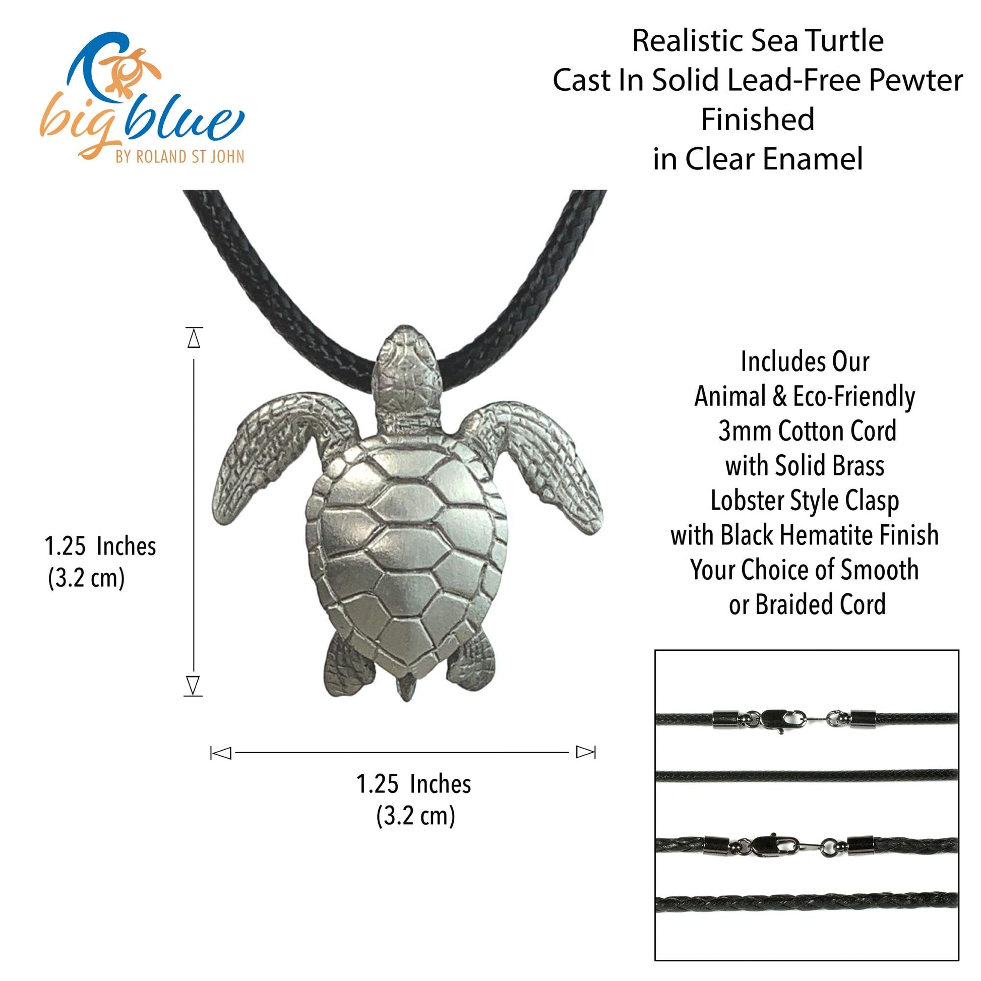 Sea Turtle Necklace- Sea Turtle Gift for Women and Men, Turtle Necklaces, Gifts for Turtle Lovers, Sea Life Jewelry, Realistic Sea Turtle Charms - The Tool Store