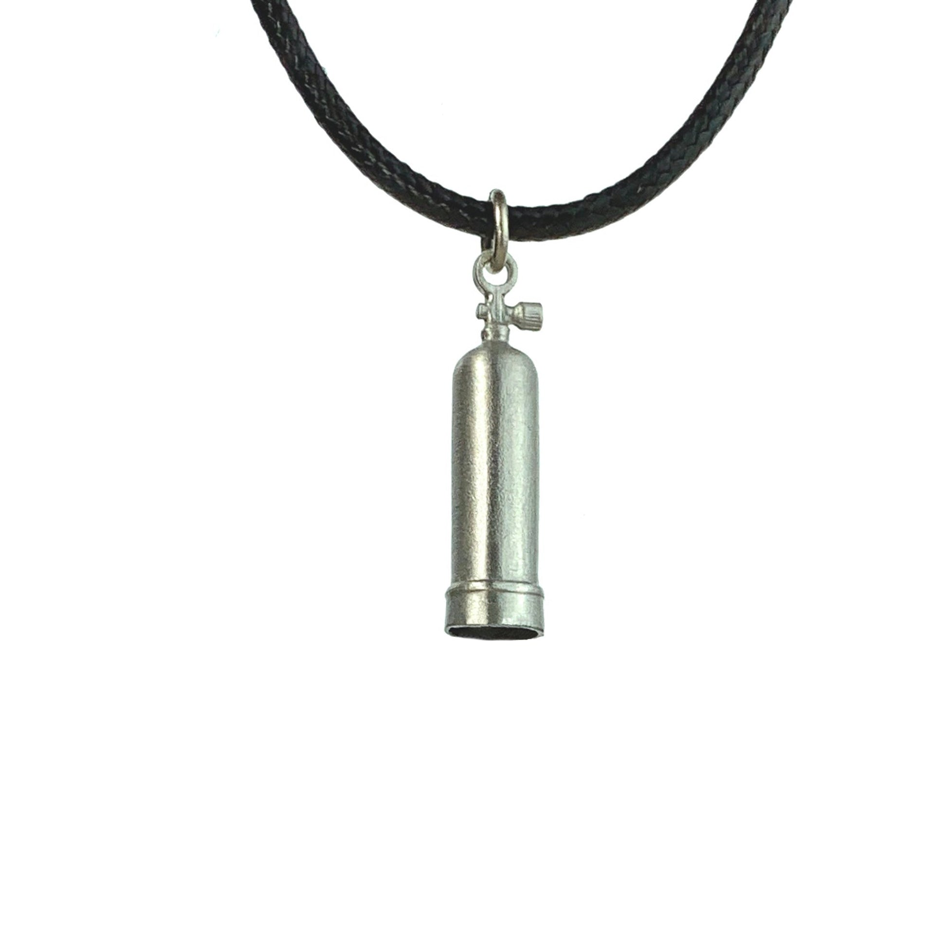 Scuba Tank Necklace for Men and Women- Scuba Diving Gift, Scuba Tank Necklace with Diver Flag, Gifts for Divers, Scuba Diving Jewelry, ScubaTank Charm - The Tool Store