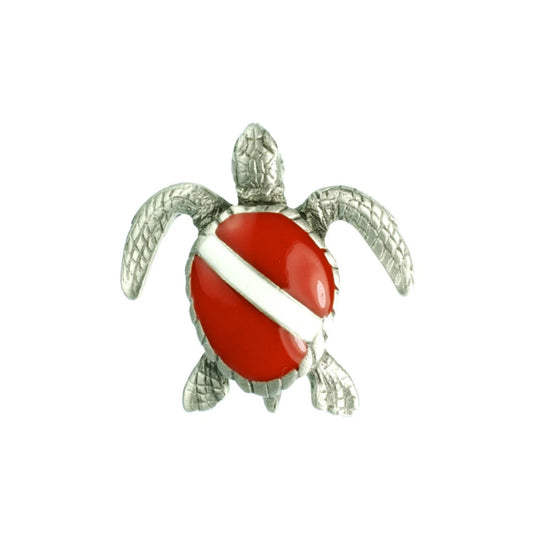 Dive Turtle Pin- Gifts for Scuba Divers, Pins for Scuba Divers, Dive Crew Gifts - The Tool Store