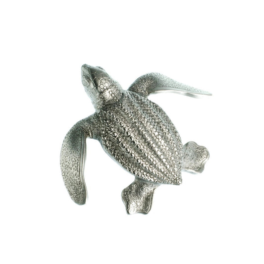 Leatherback Turtle Pin, Hatchling Sea Life  Lead Free Pewter Pin - The Tool Store