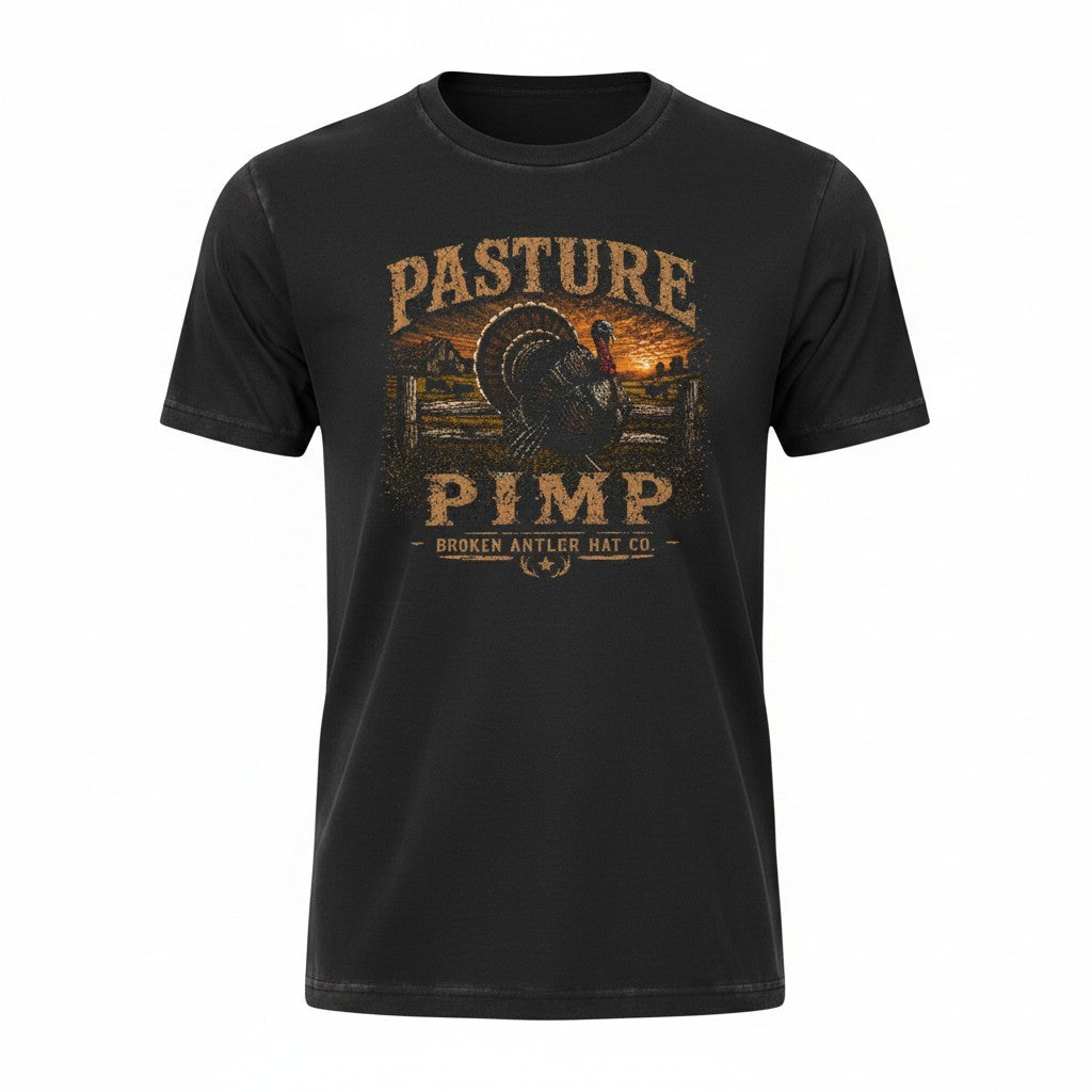 Broken Antler Hat Co.- Pasture Pimp Shirt Front - The Tool Store