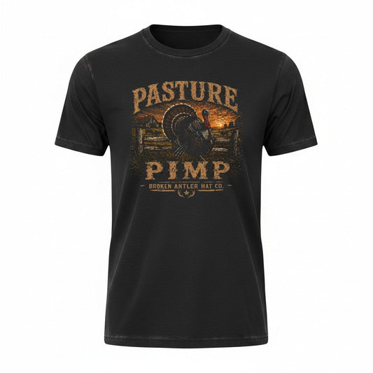 Broken Antler Hat Co.- Pasture Pimp Shirt Front - The Tool Store