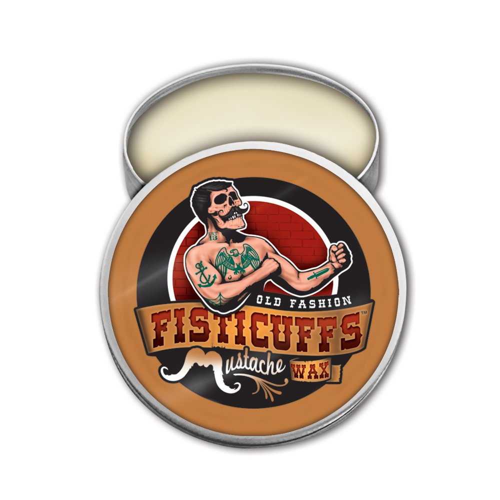 Fisticuffs™ Strong Hold Mustache Wax 1 OZ. Tin - The Tool Store