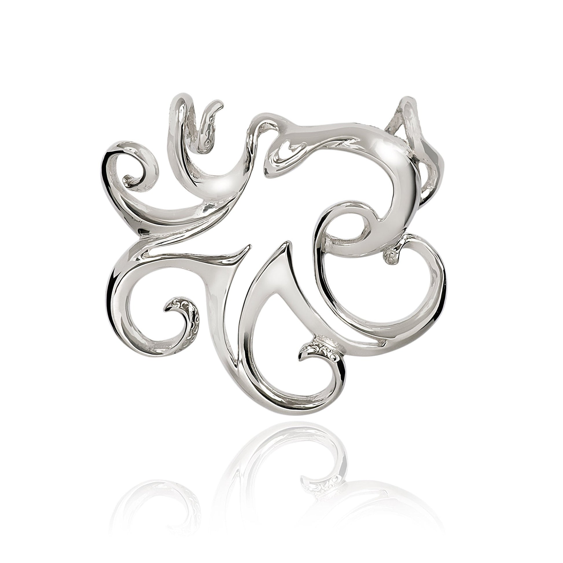 Octopus Necklaces for Women Sterling Silver- Octopus Jewelry for Women, Octopus Pendant, Sea Life Jewelry, Octopus Gifts for Women - The Tool Store