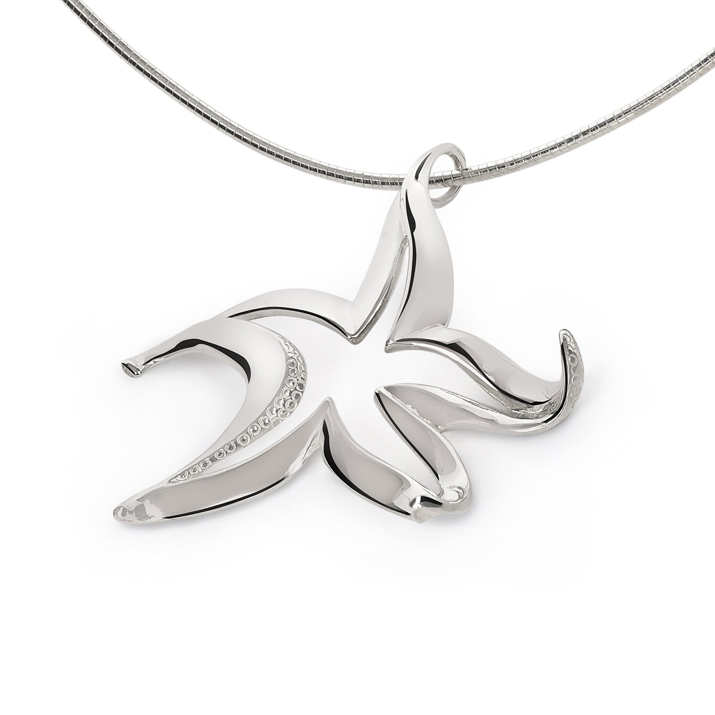 Starfish Necklace Sterling Silver for Women- Sea Star Pendants, Starfish Jewelry for Women, Sea Star Jewelry Sterling Silver, Beachy Necklaces - The Tool Store